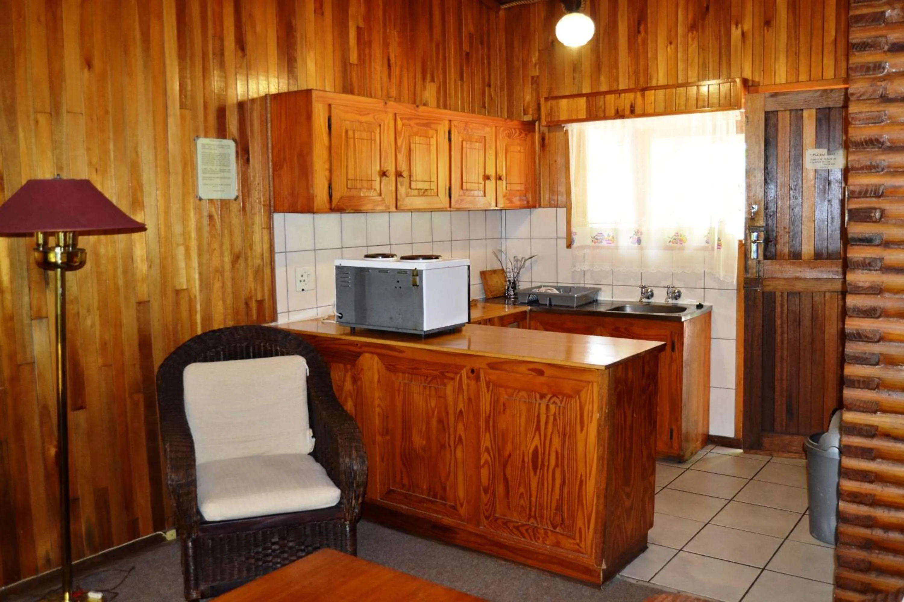 Kitchen or kitchenette in Log Cabin & Settlers Village
