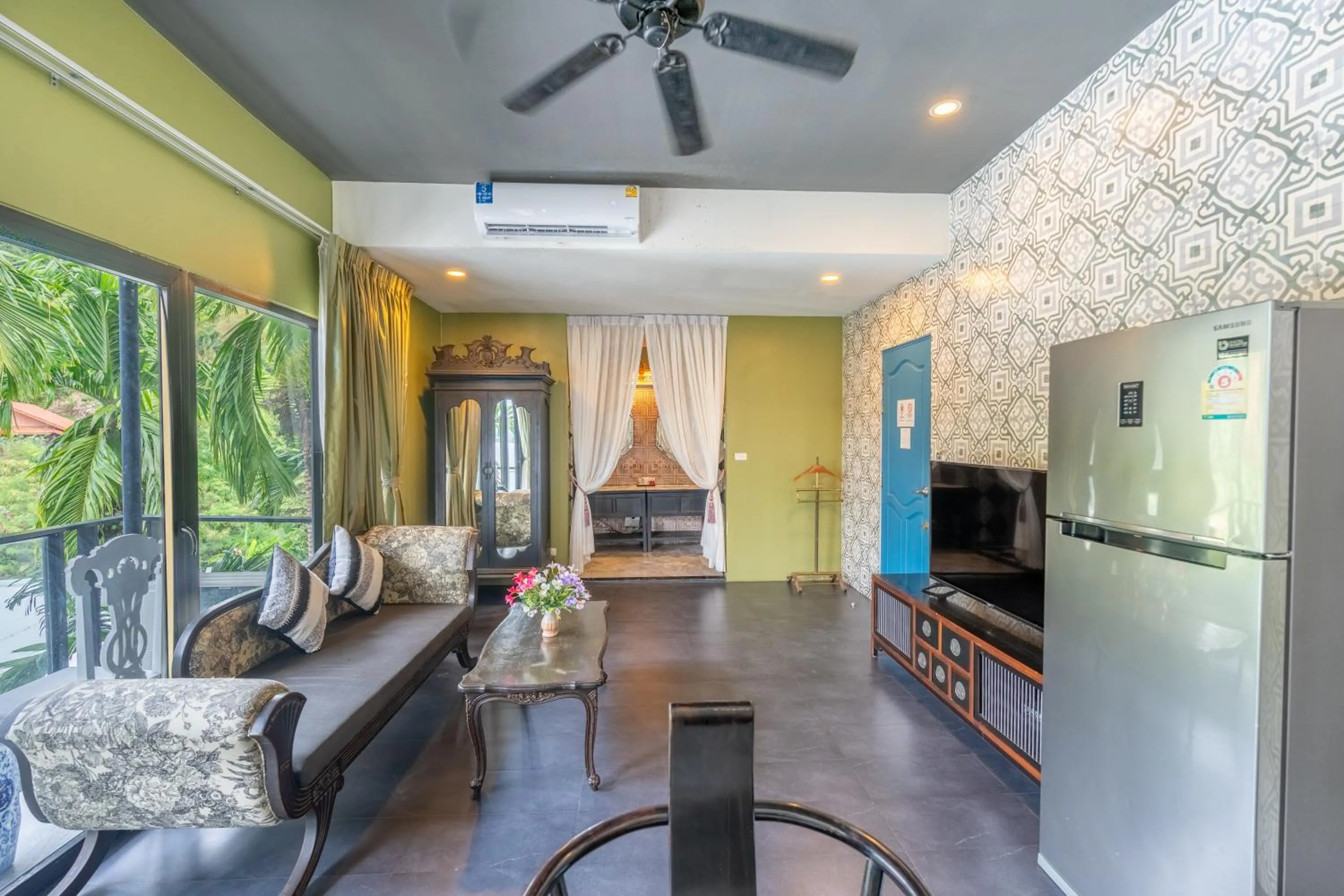 Living room in See Sea Villa Phuket SHA