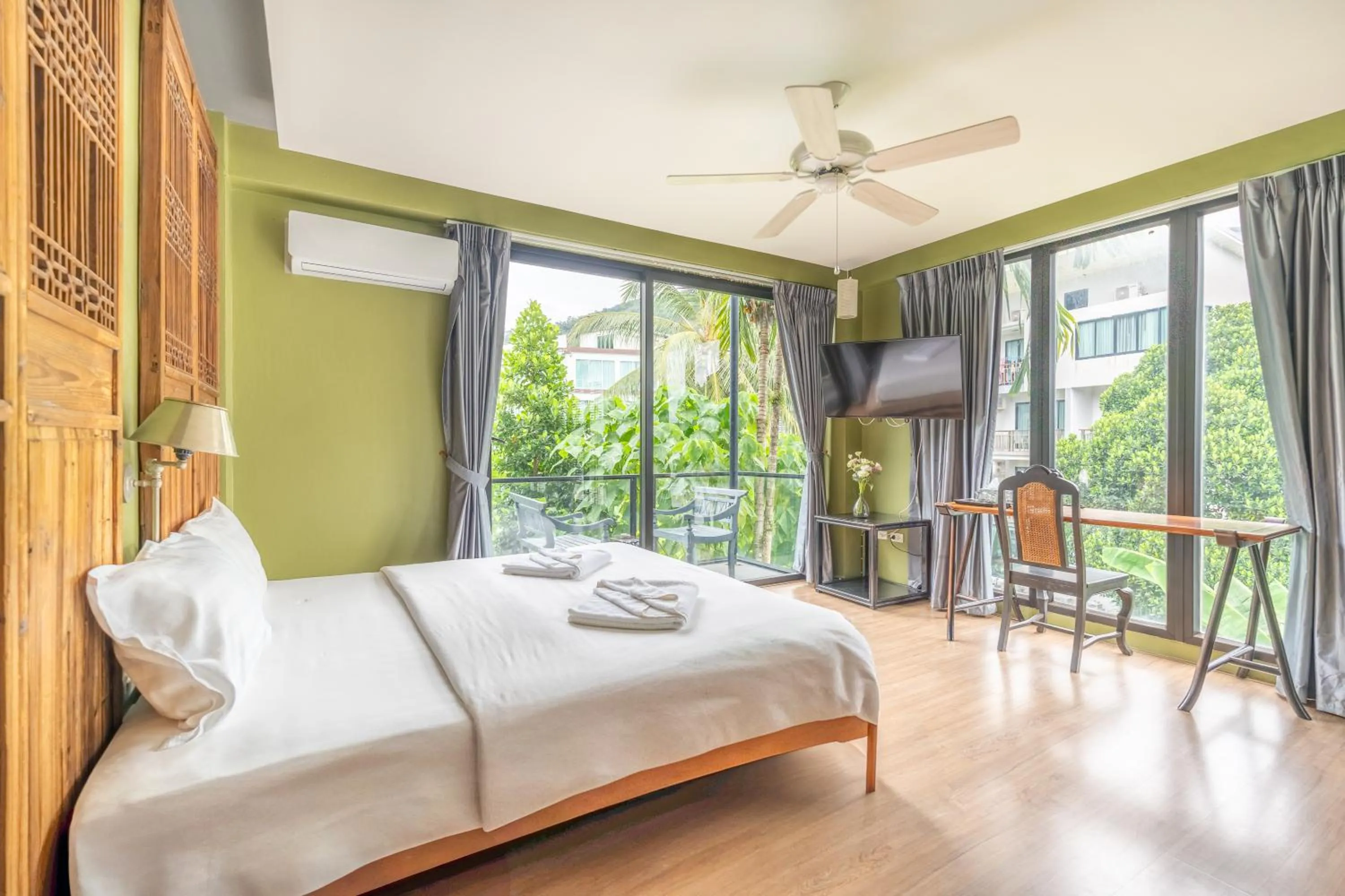 Bed in See Sea Villa Phuket SHA