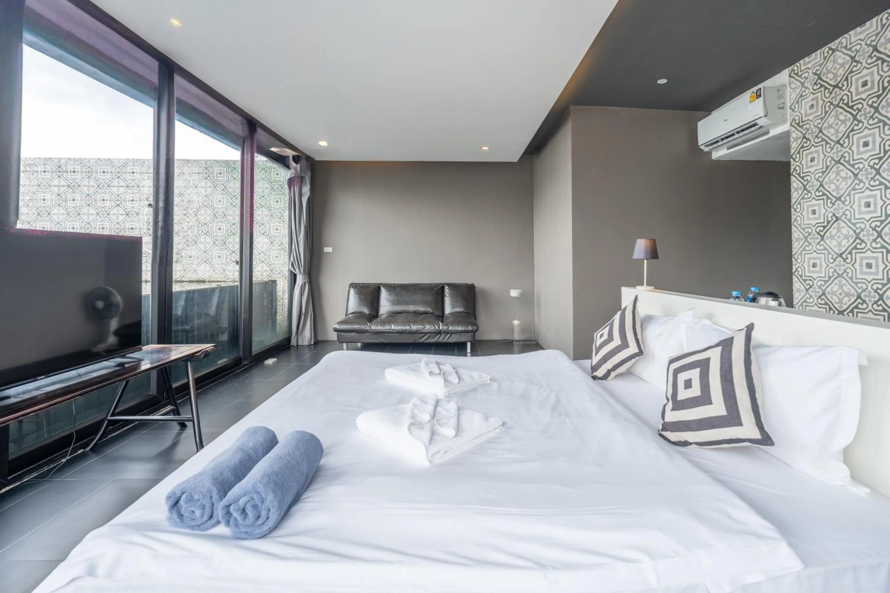 Bed in See Sea Villa Phuket SHA
