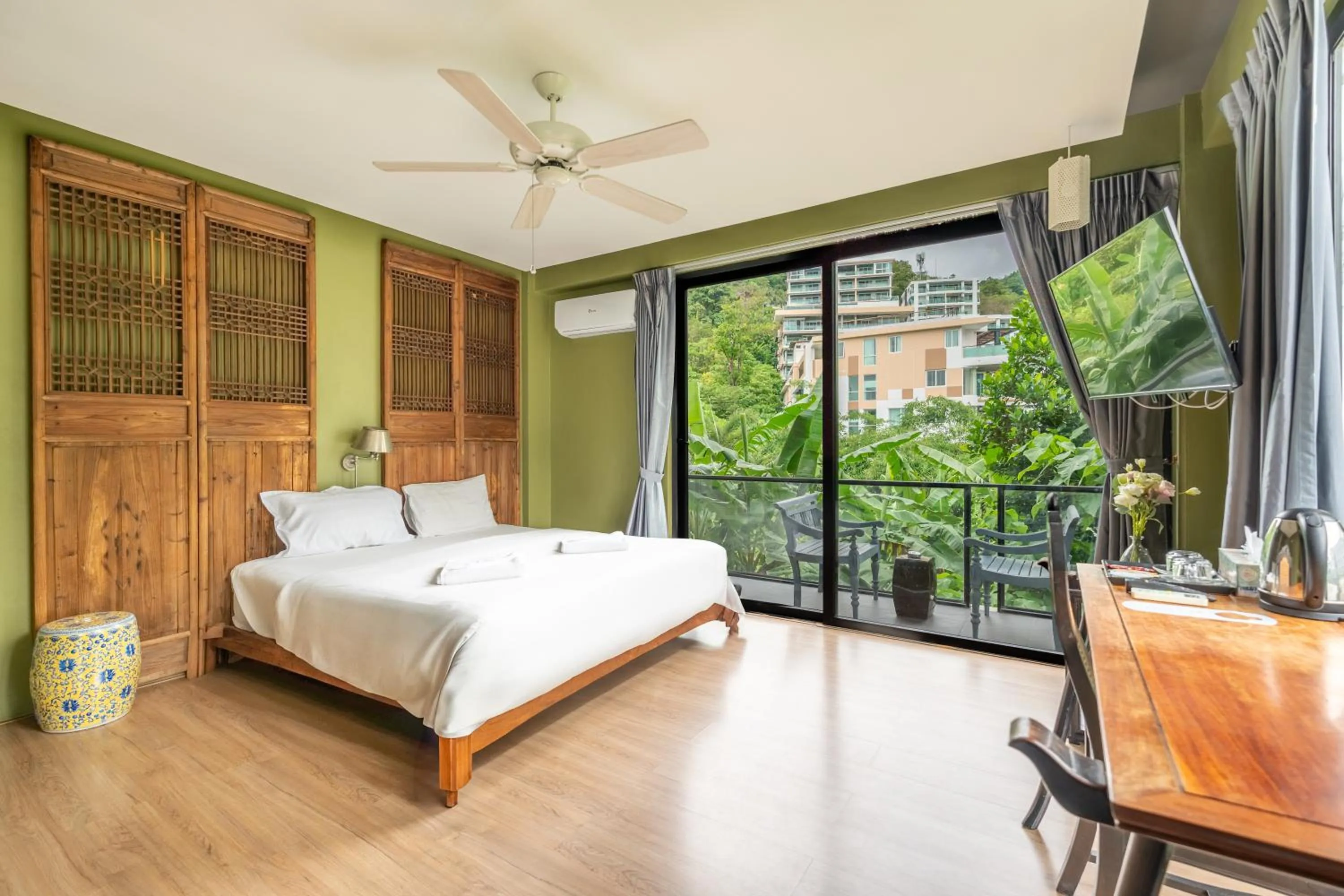 Bed in See Sea Villa Phuket SHA