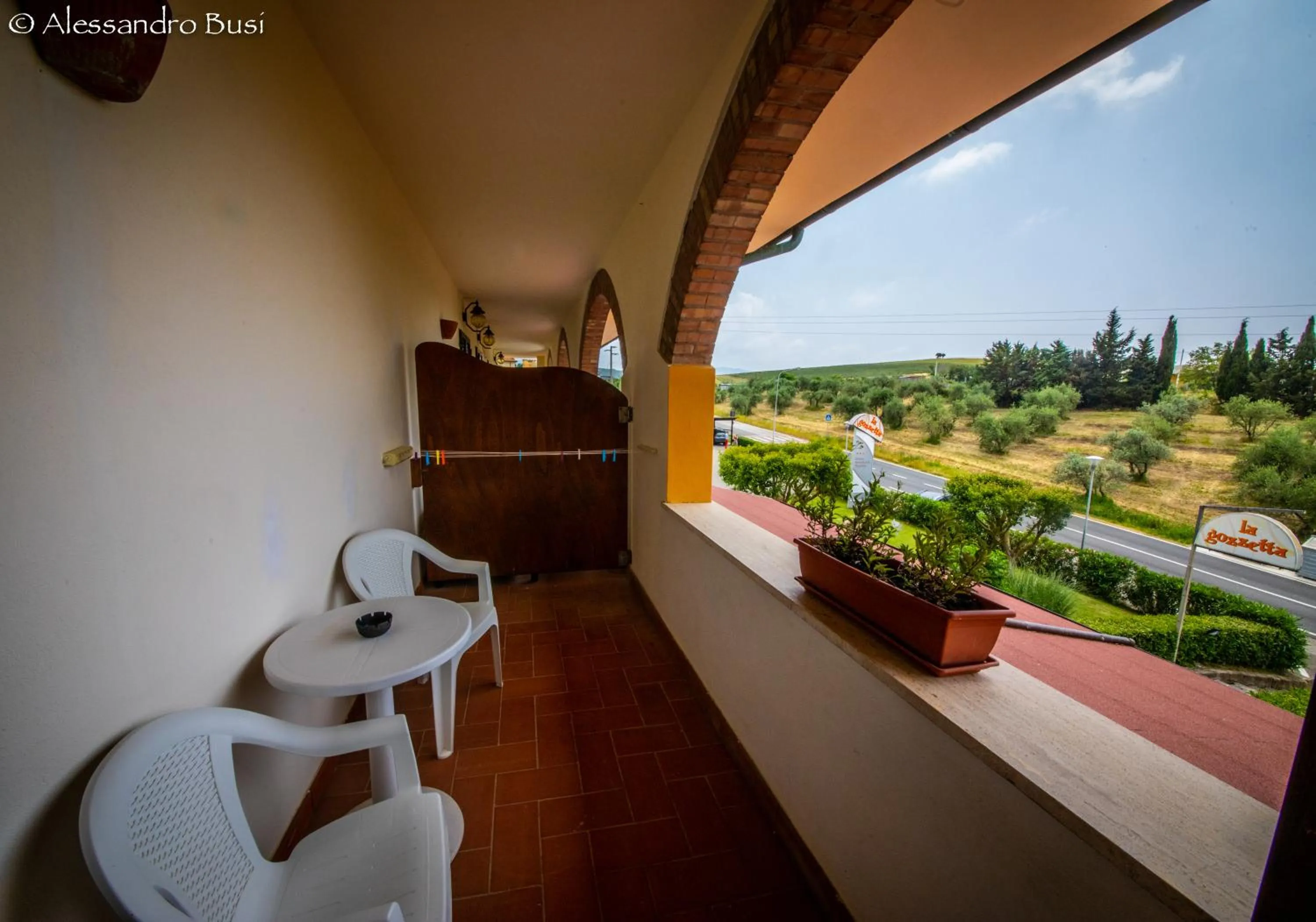 Balcony/Terrace in Locanda La Gozzetta