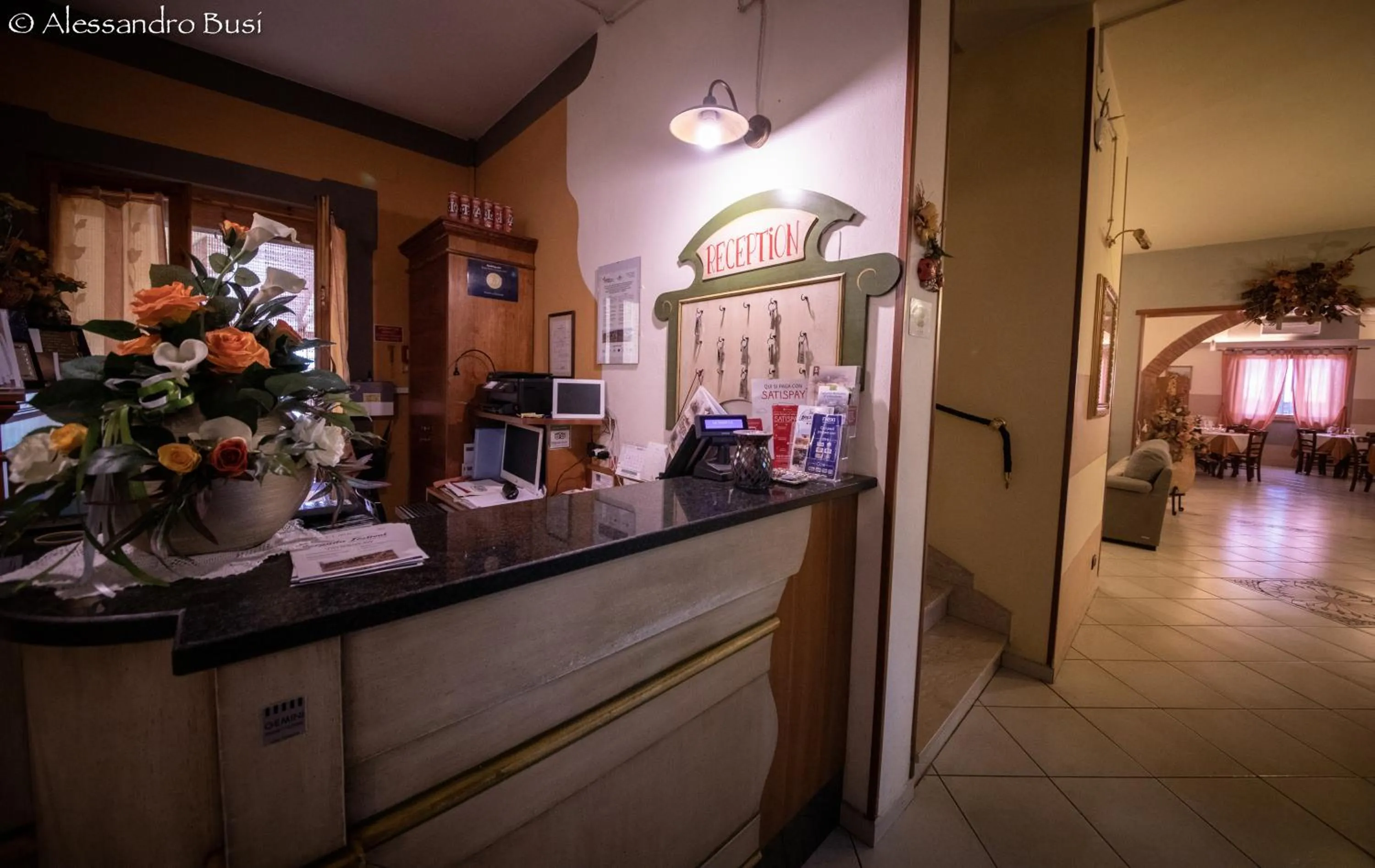 Lobby or reception in Locanda La Gozzetta