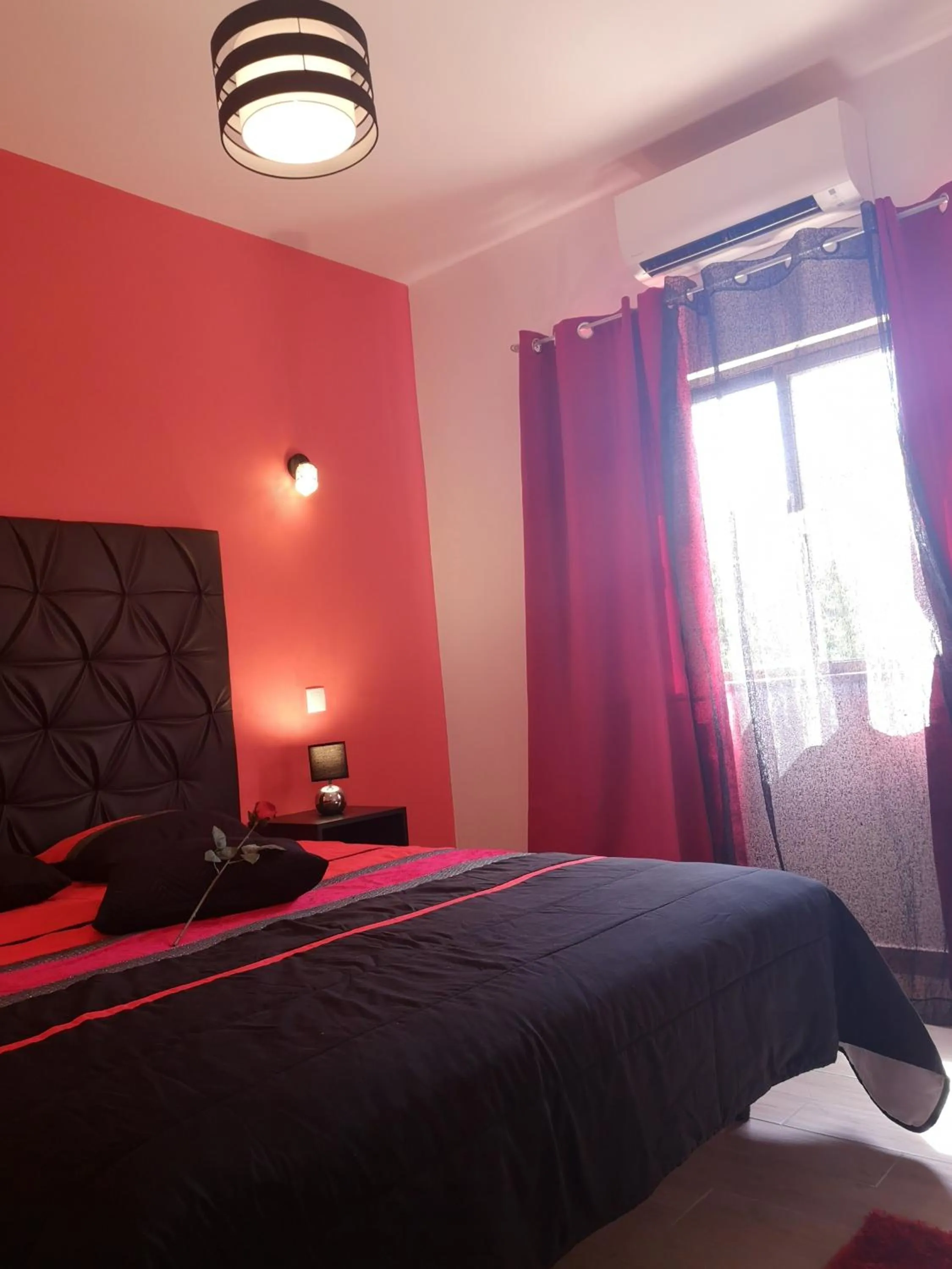 Bed in Sensations Guesthouse