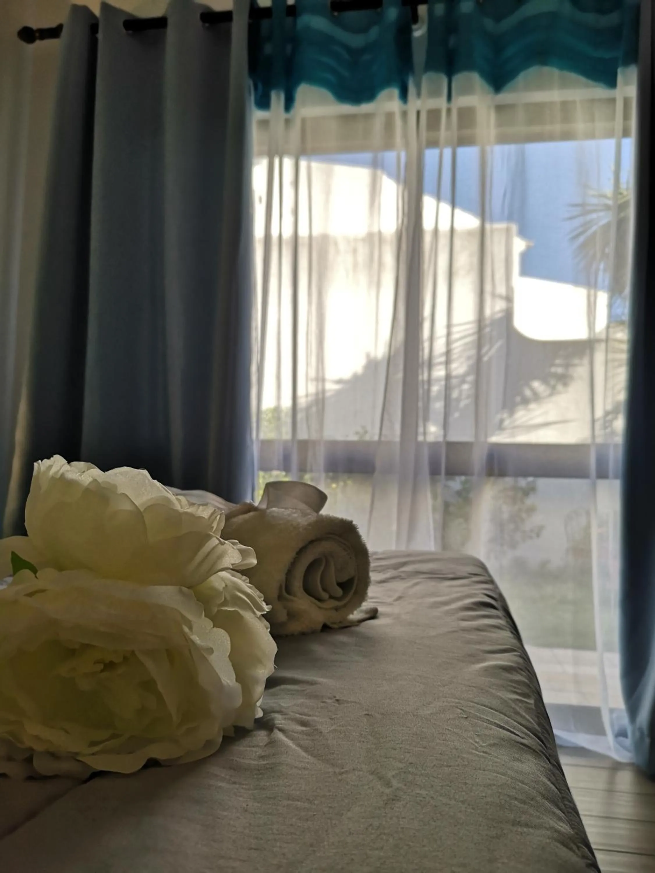 Bed in Sensations Guesthouse