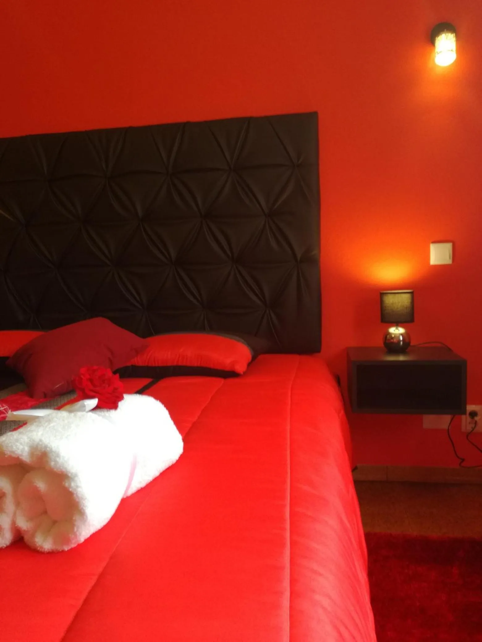 Bed in Sensations Guesthouse