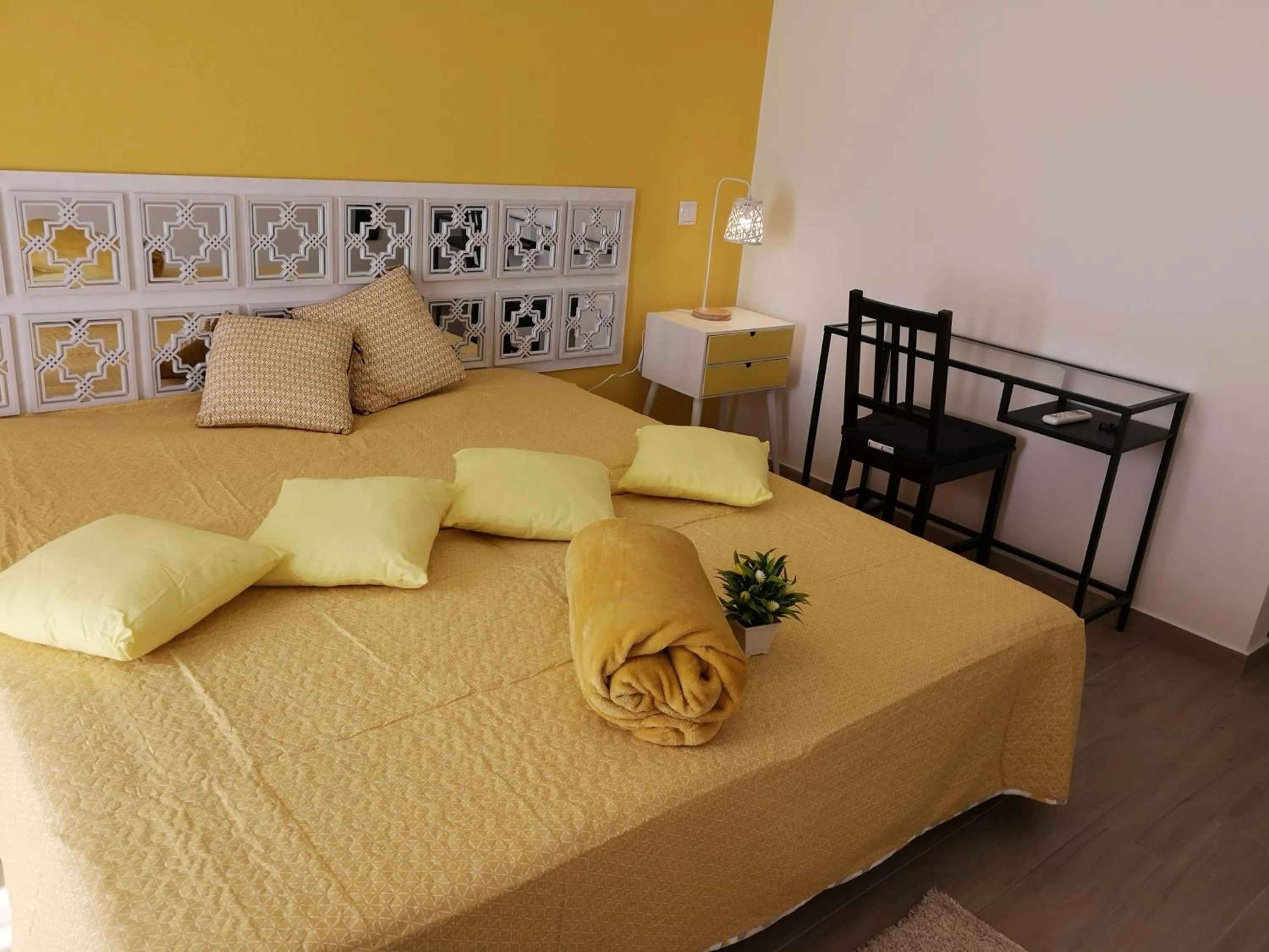 Bed in Sensations Guesthouse