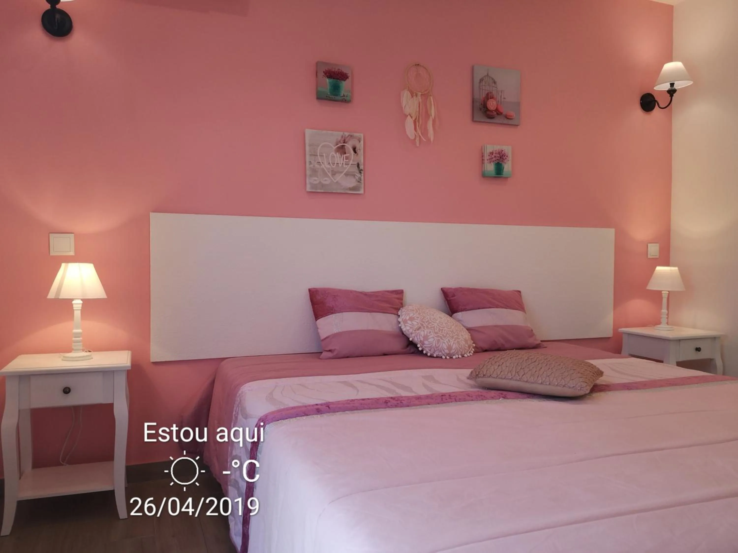 Bed in Sensations Guesthouse