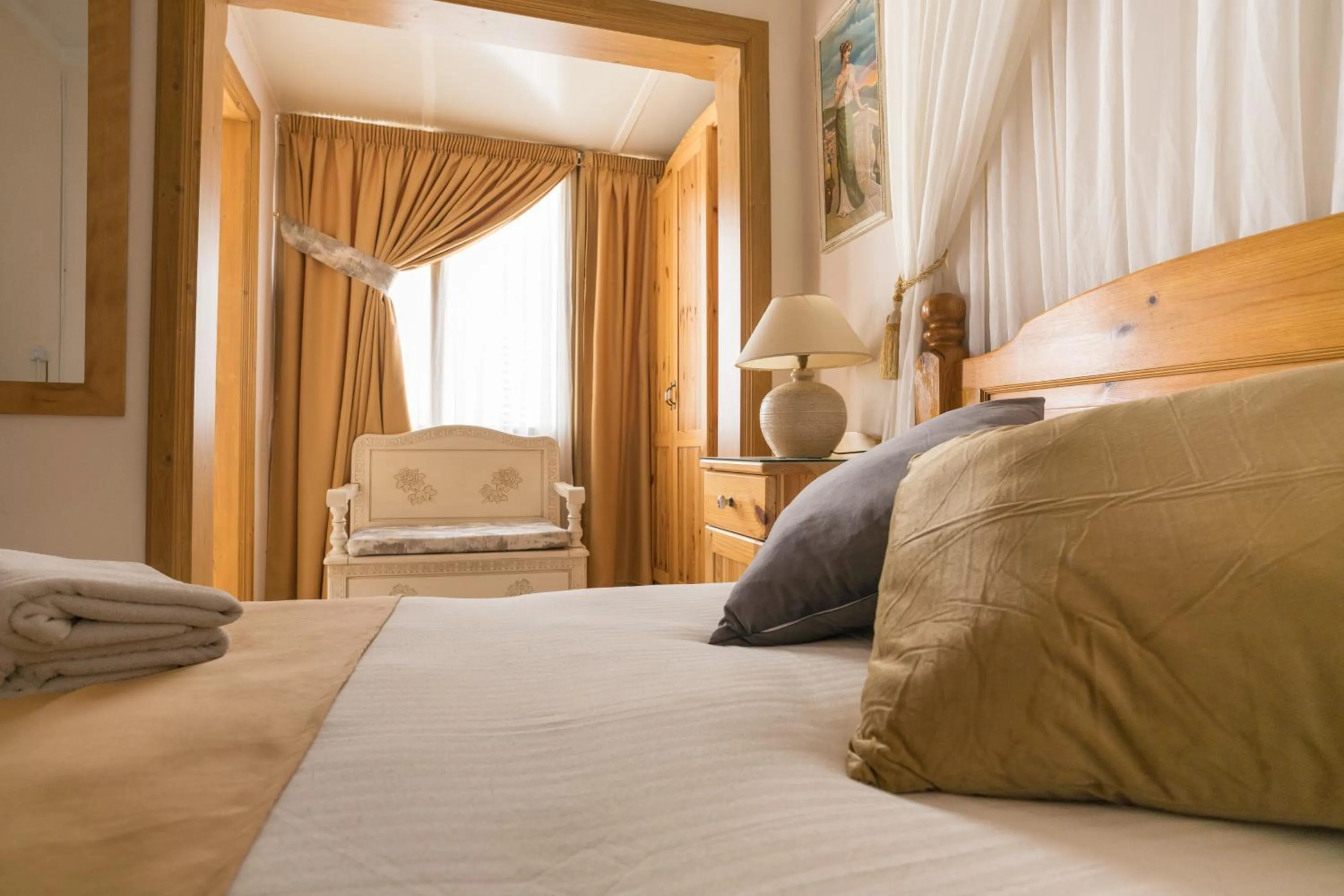 Bed in Lantern Guest House