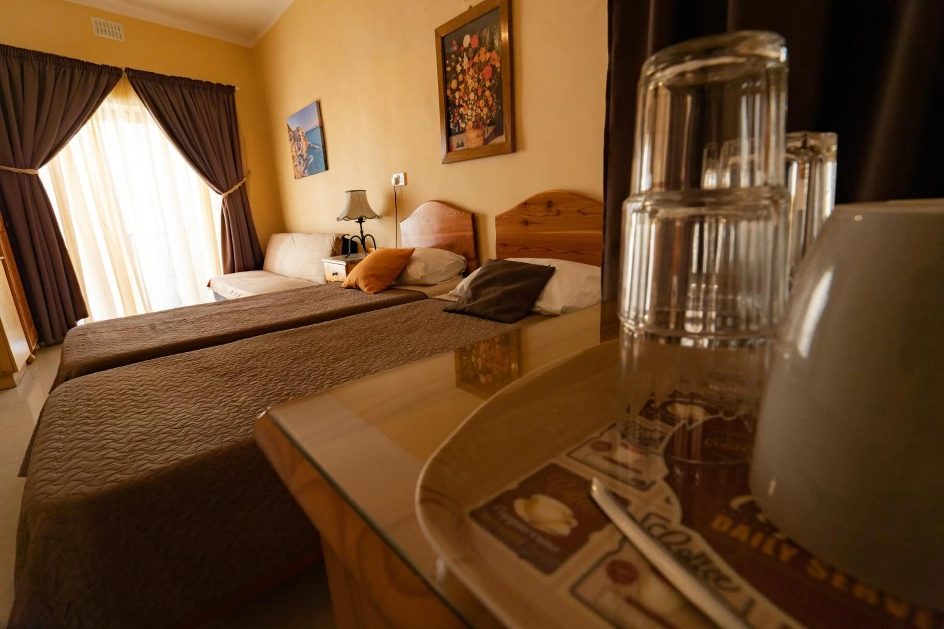 Bed in Lantern Guest House