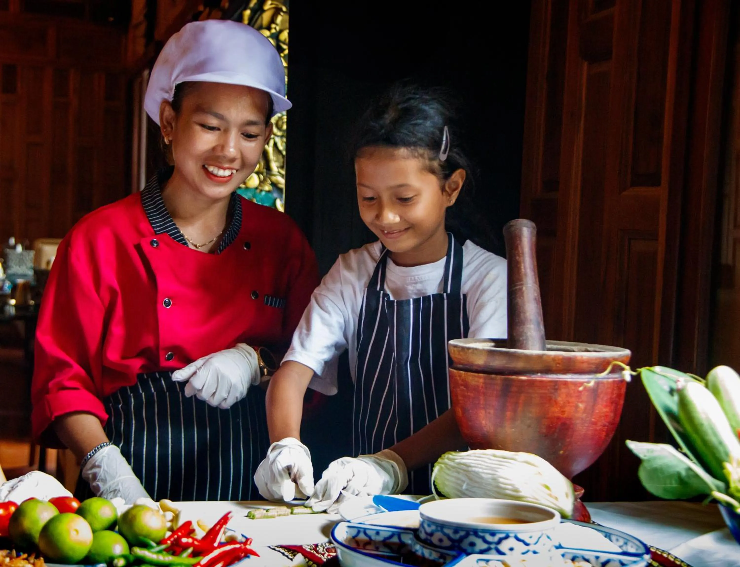 Restaurant/places to eat in Ammatara Pura Pool Villa