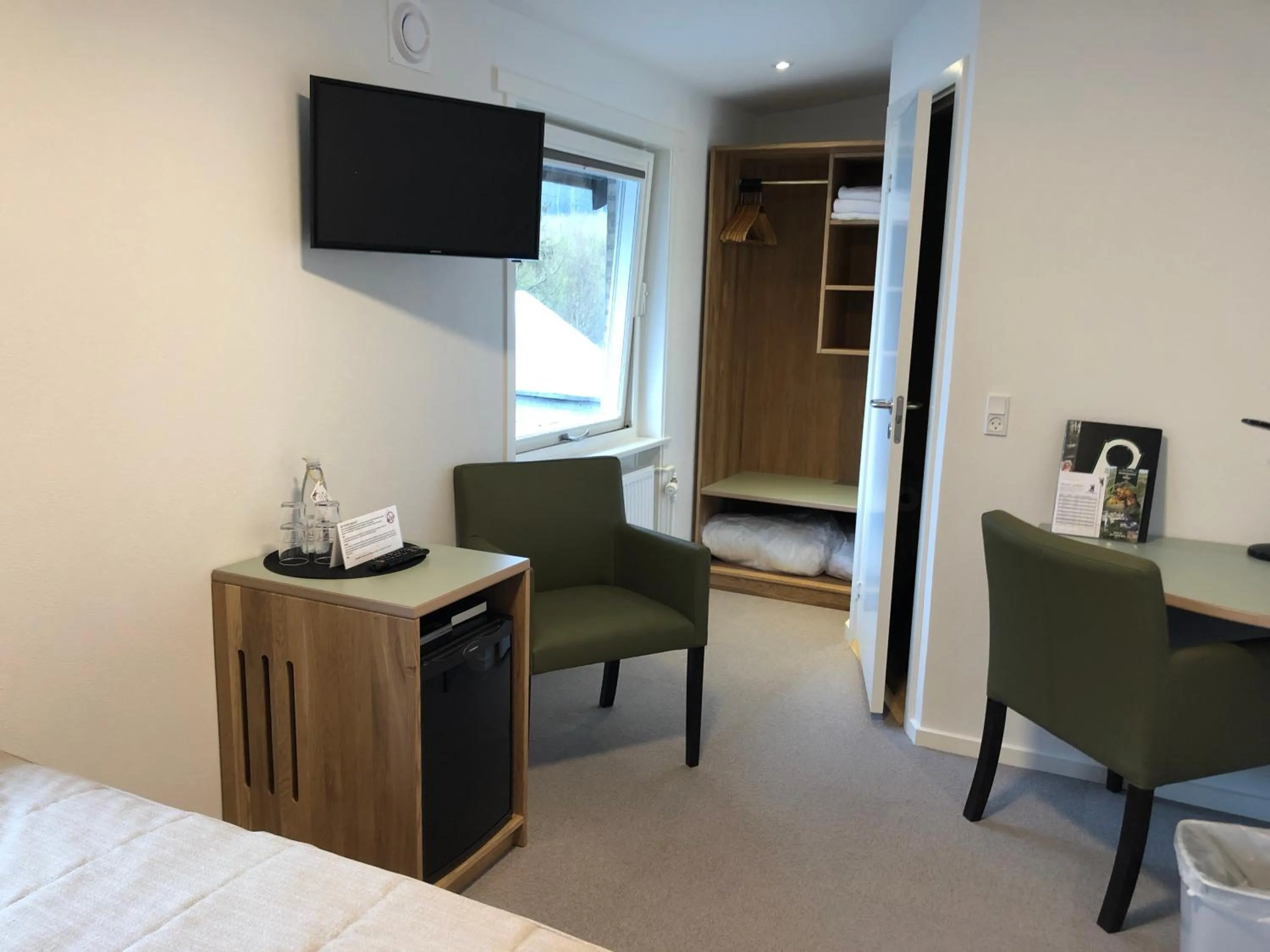 Seating area, Bed in Rold StorKro