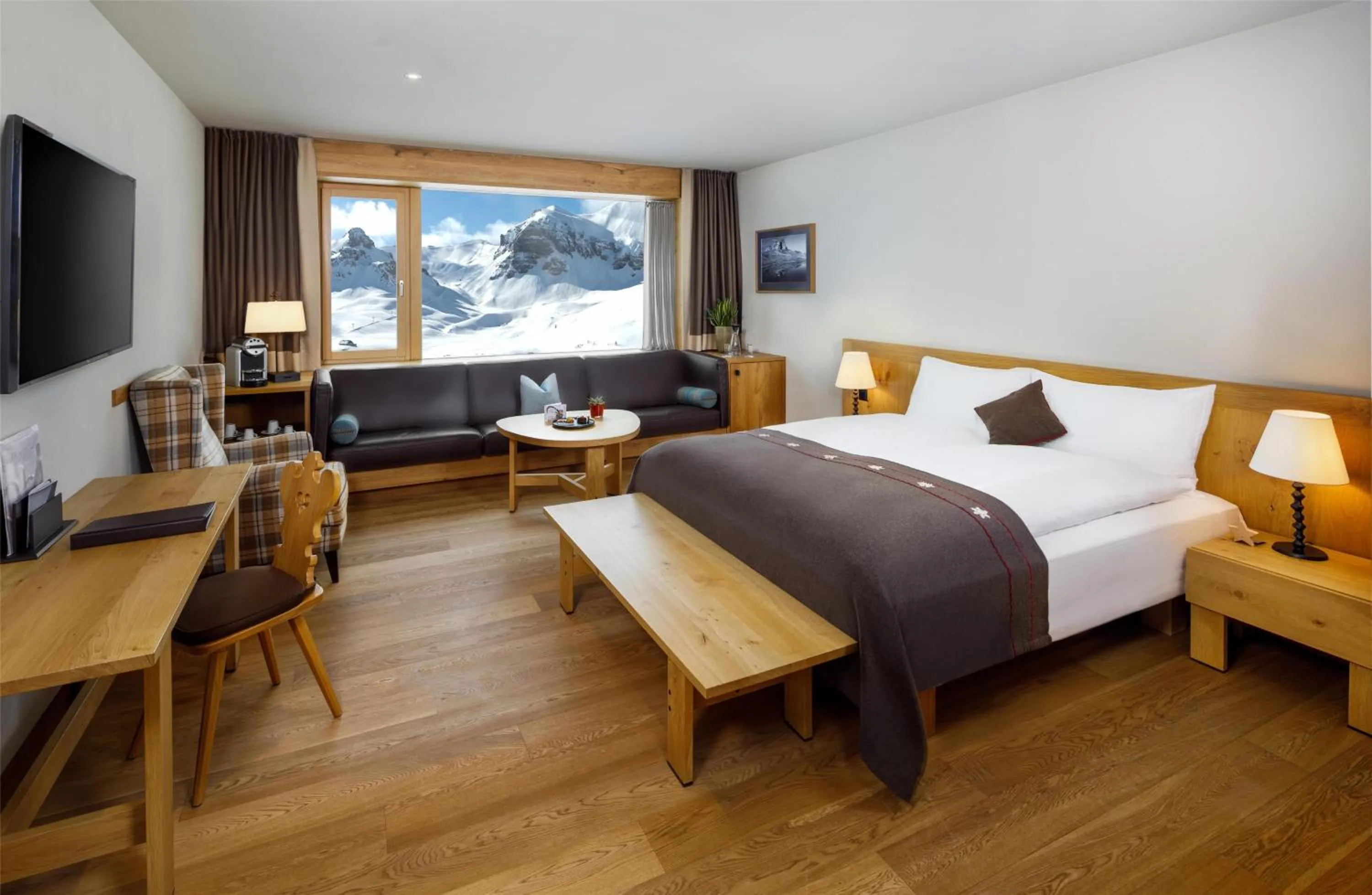 Bedroom, Bed in Frutt Mountain Resort