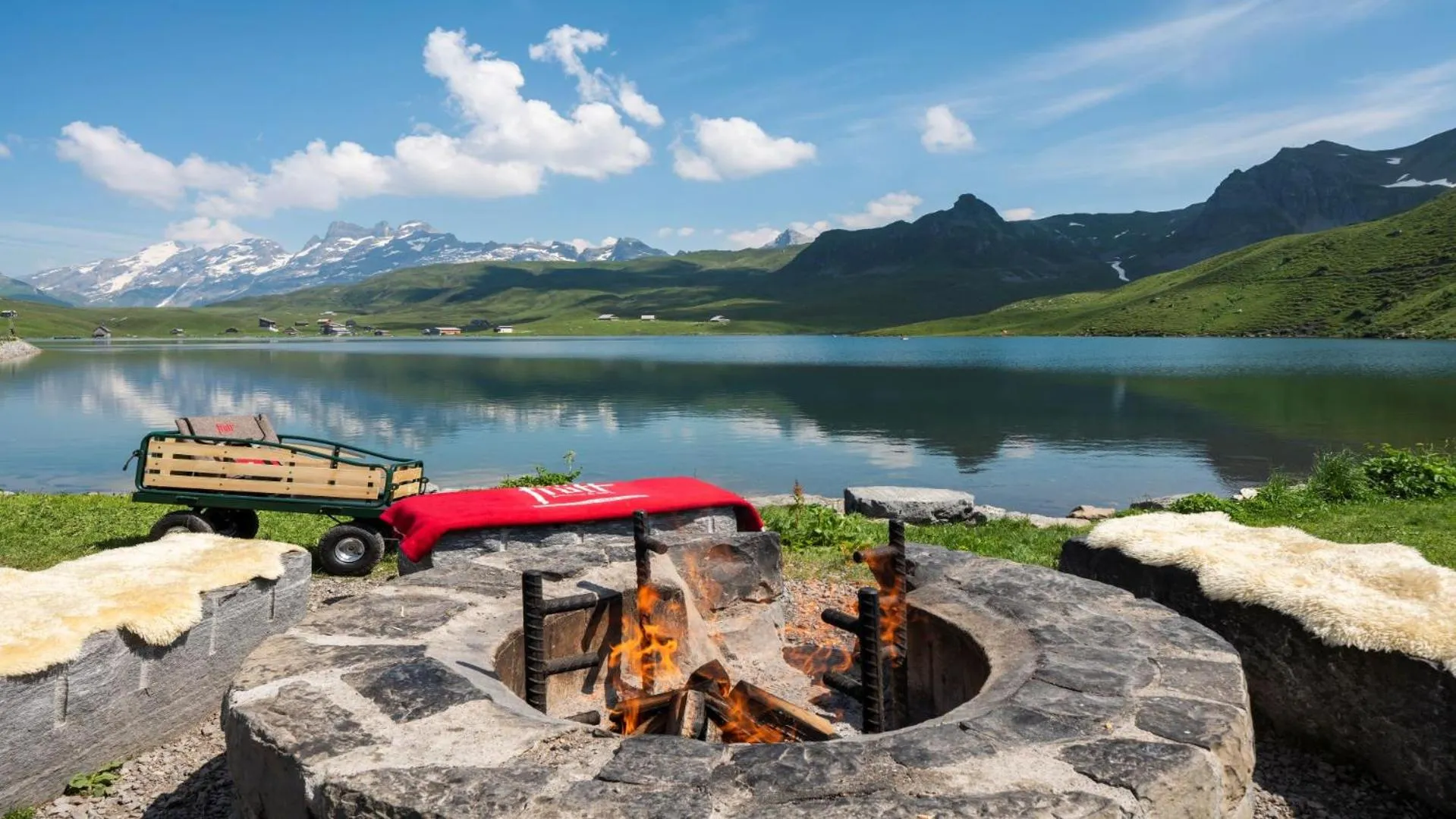 Natural landscape in Frutt Mountain Resort