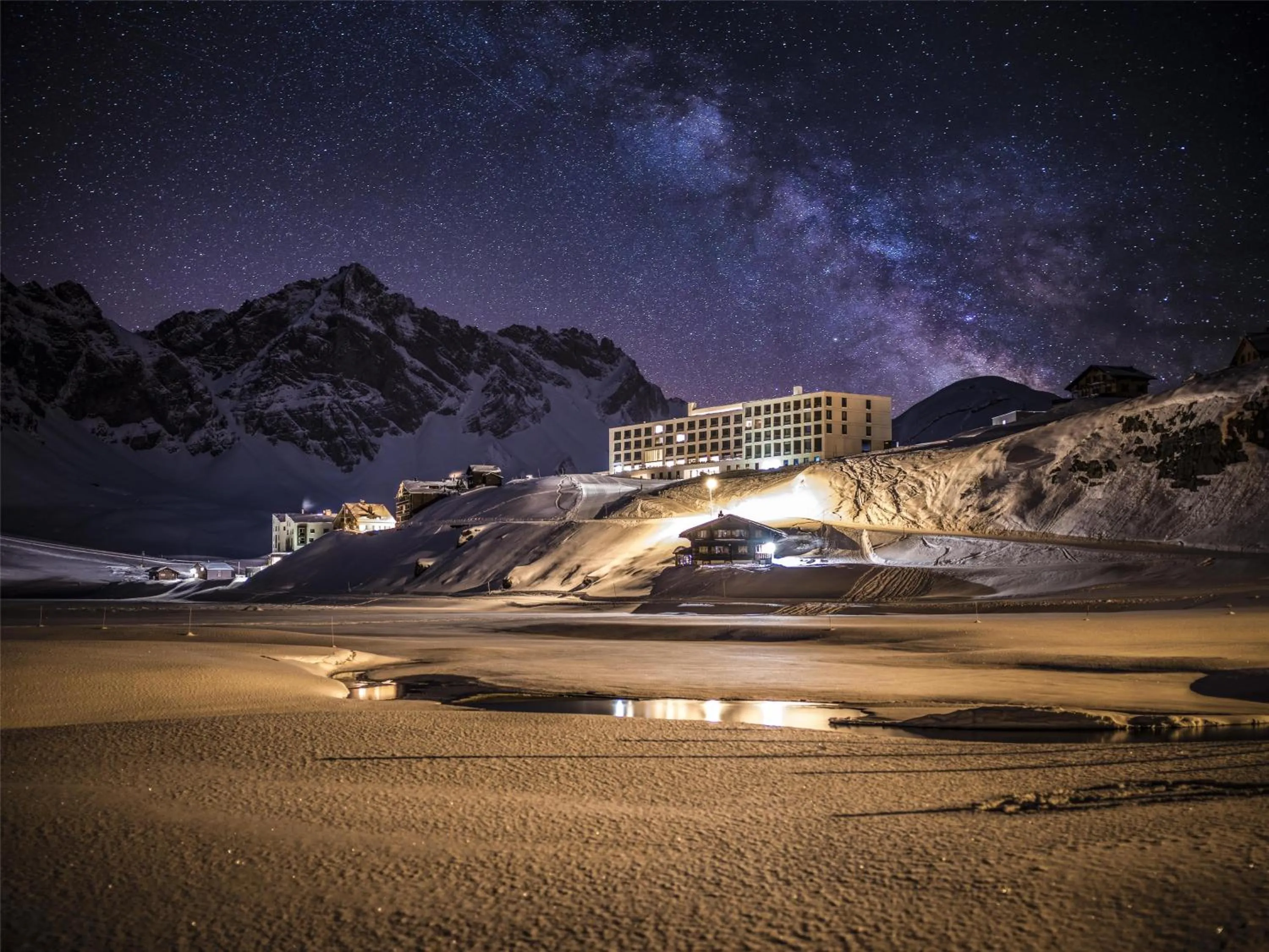 Property building in Frutt Mountain Resort