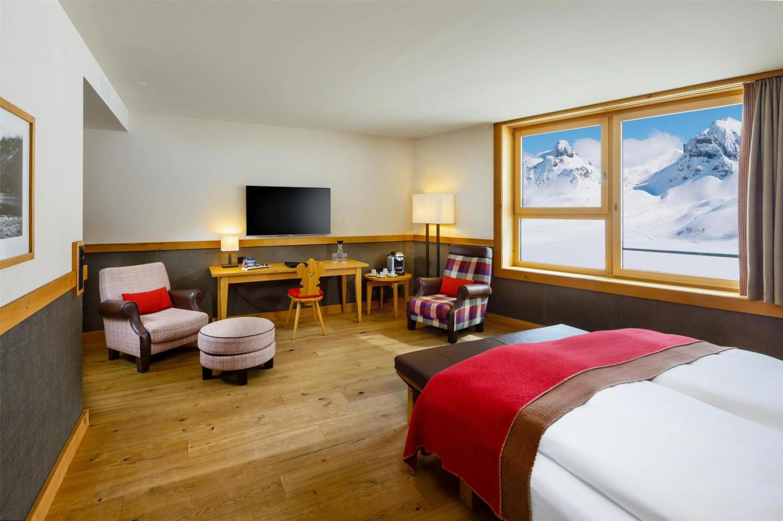 Bedroom, Bed in Frutt Mountain Resort