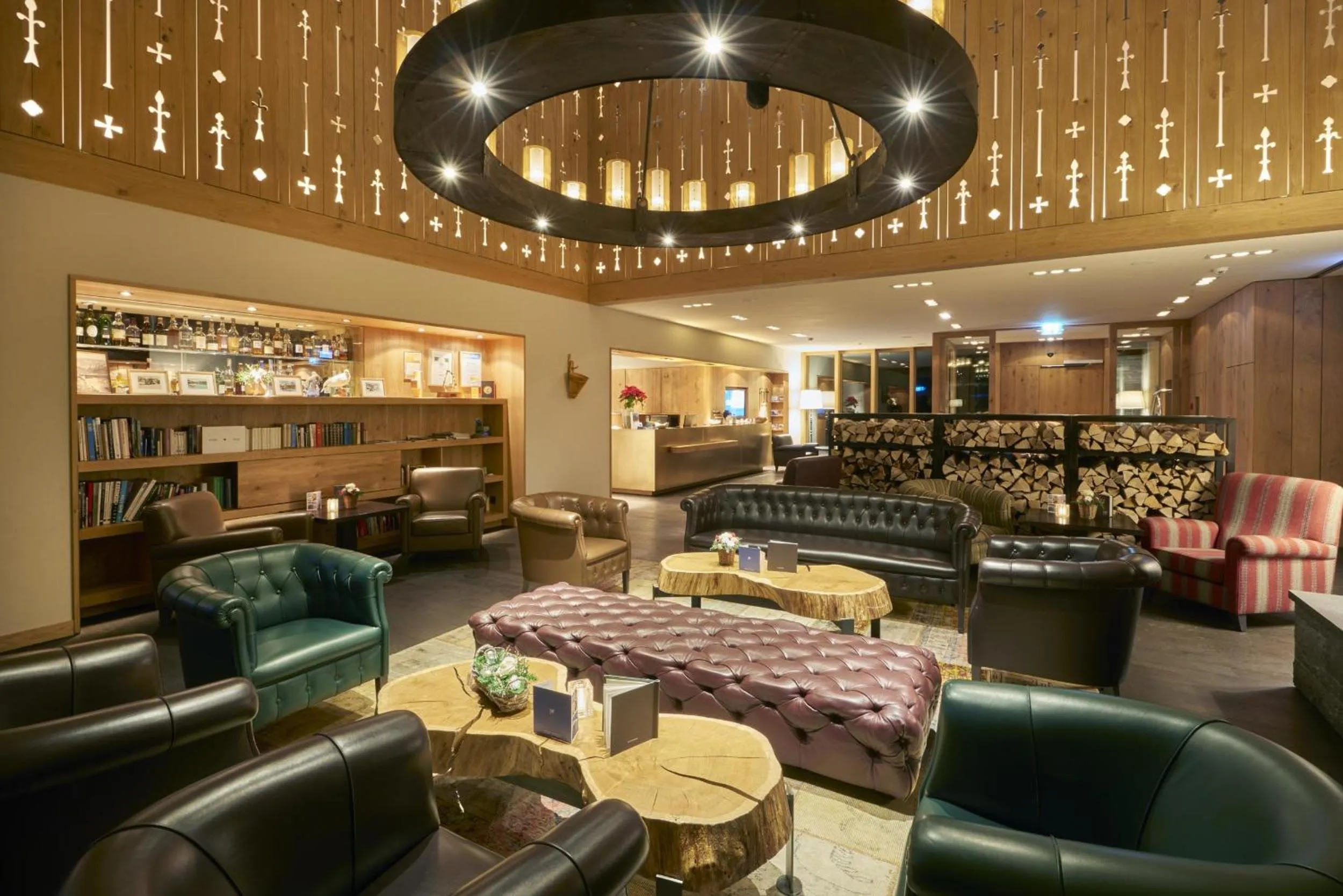 Lobby or reception in Frutt Mountain Resort