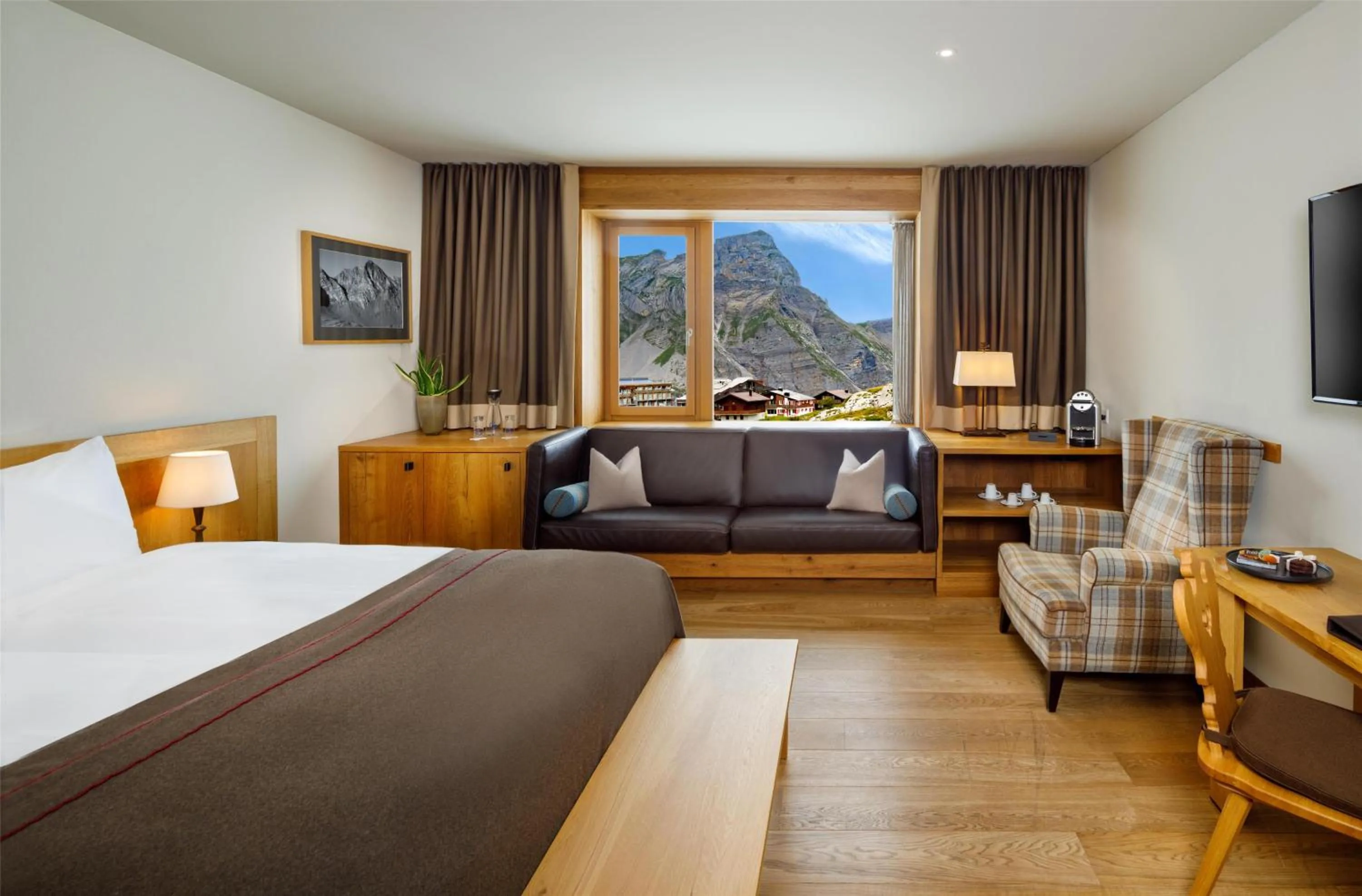 Bedroom, Bed in Frutt Mountain Resort