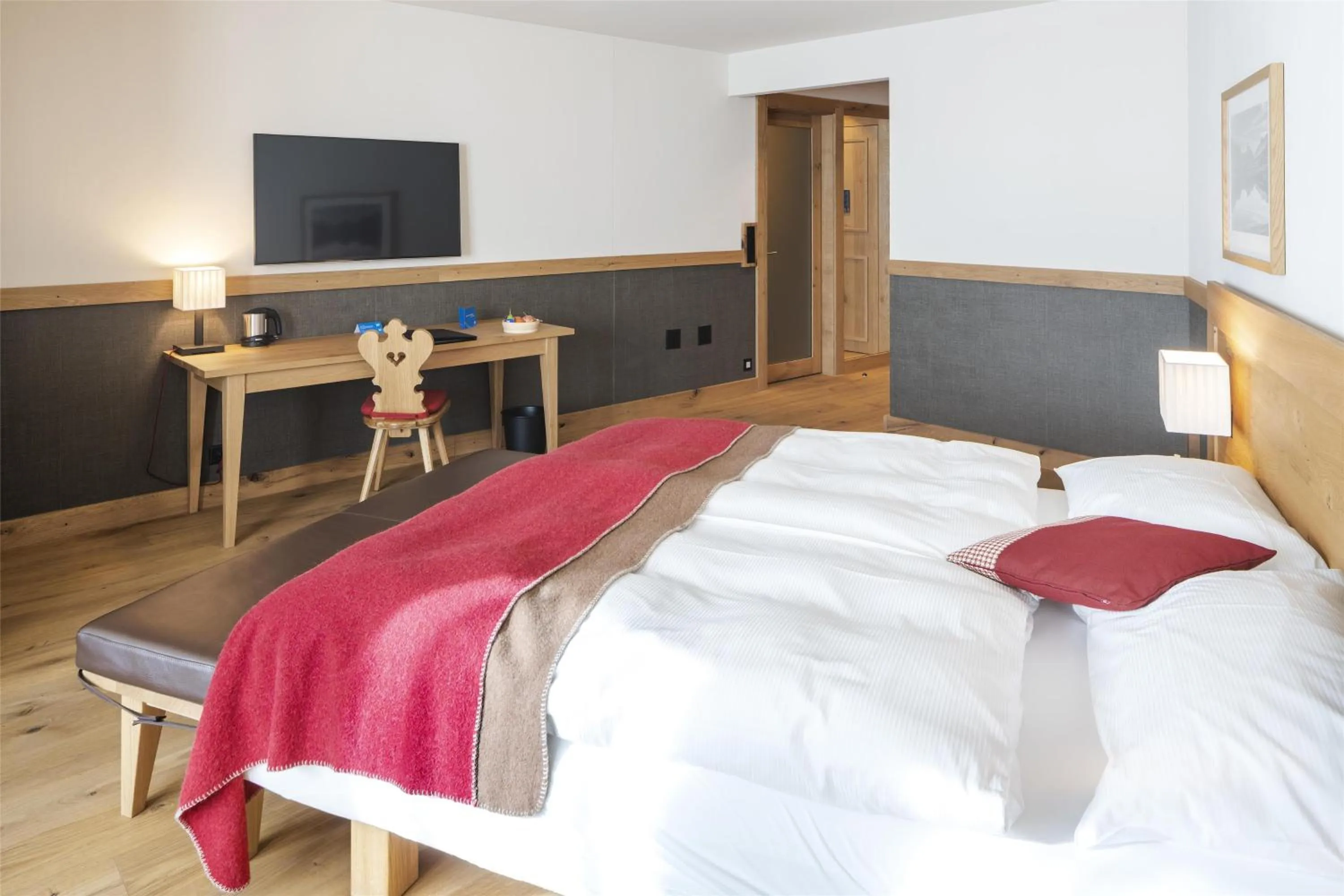 Bedroom, Bed in Frutt Mountain Resort