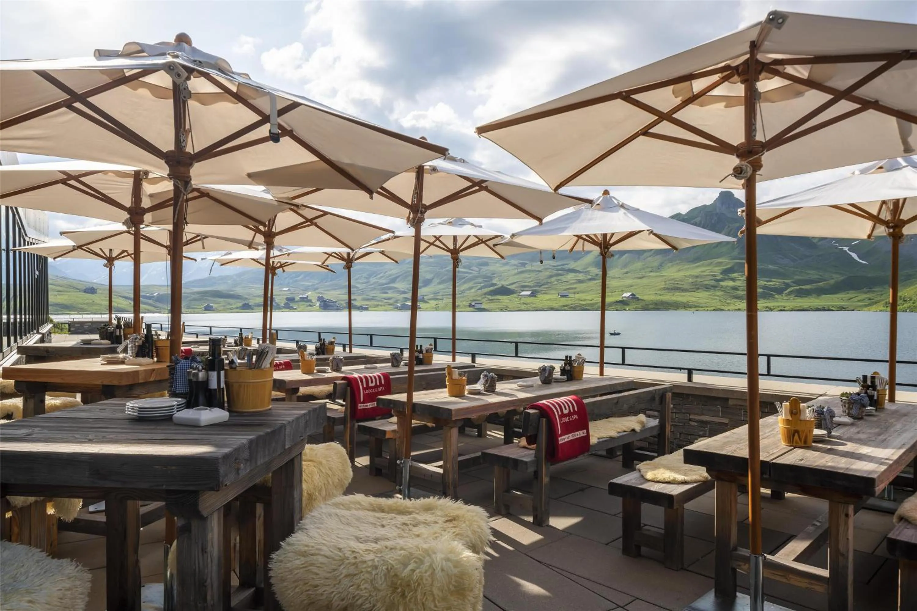 Property building in Frutt Mountain Resort