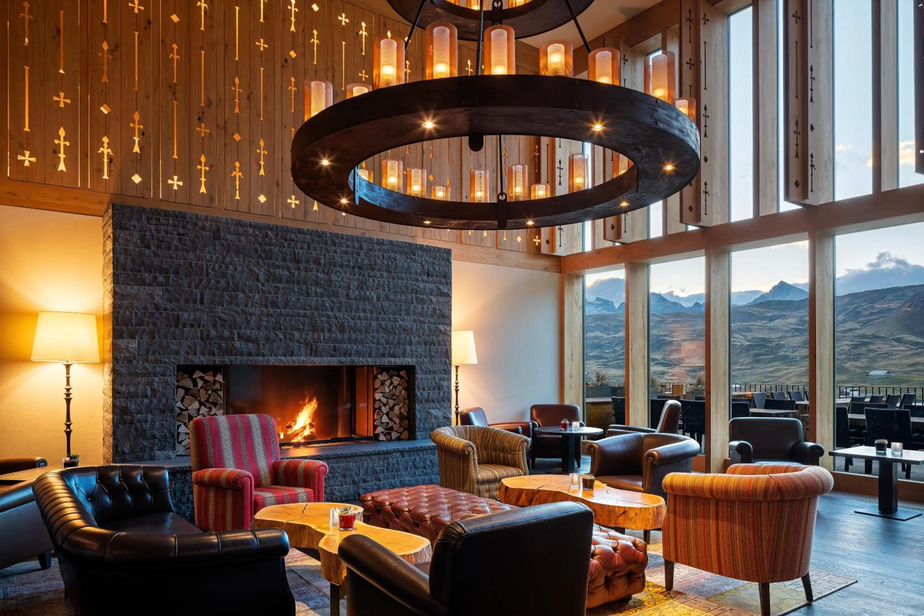 Lobby or reception in Frutt Mountain Resort