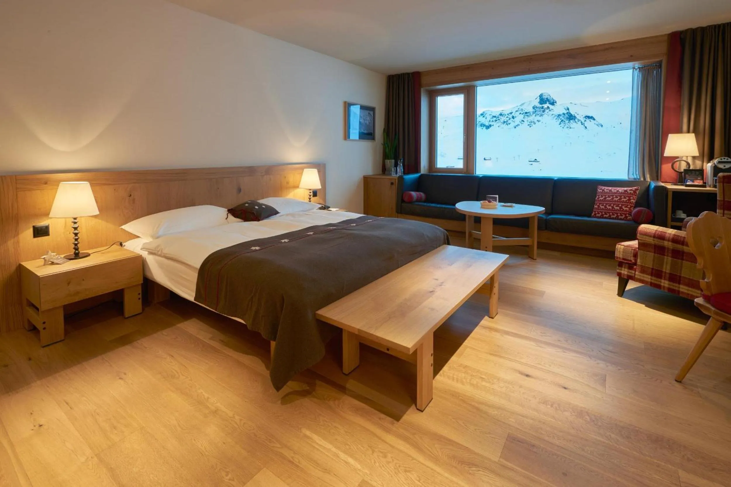 Bedroom, Bed in Frutt Mountain Resort
