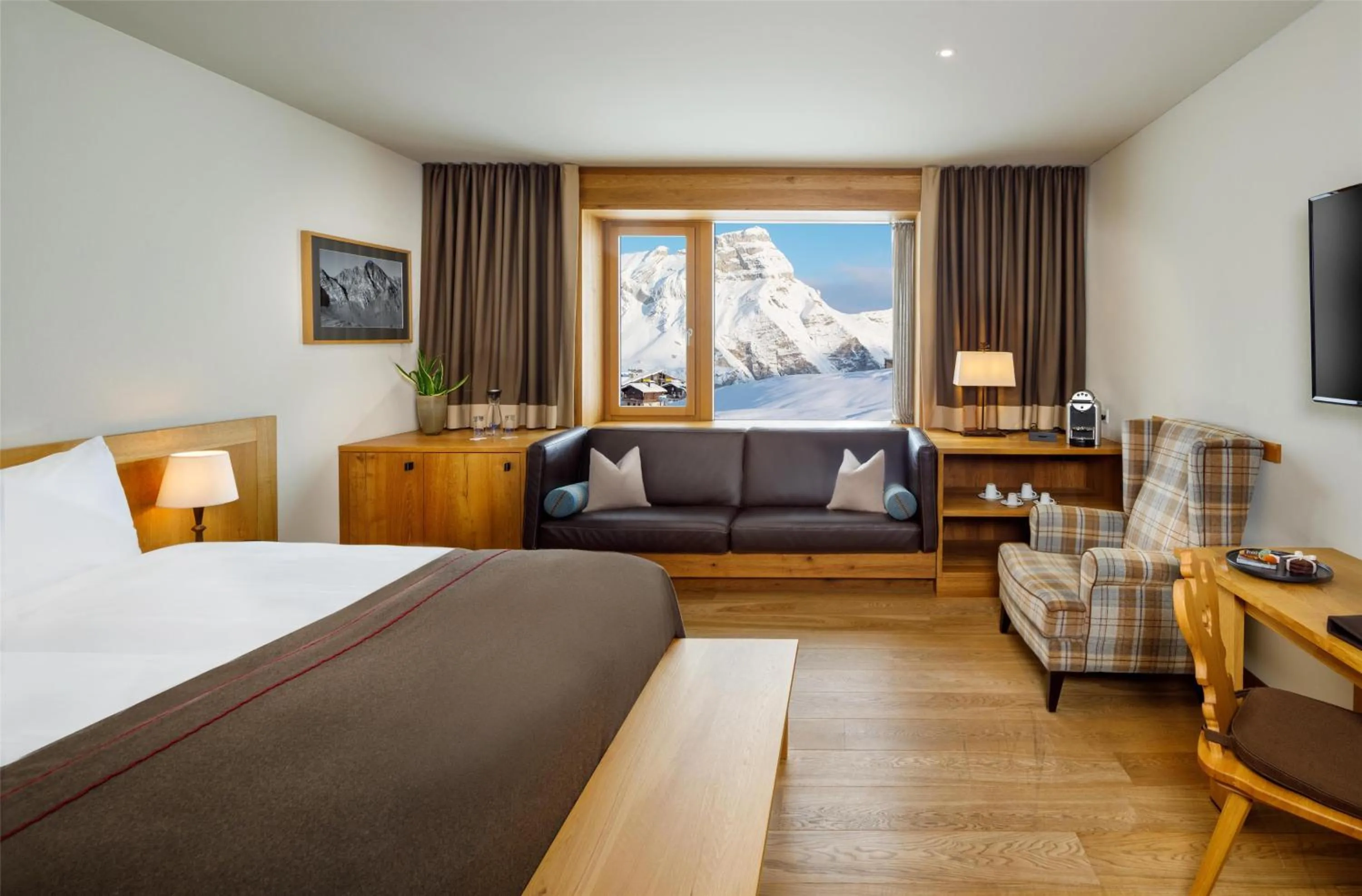 Bedroom, Bed in Frutt Mountain Resort