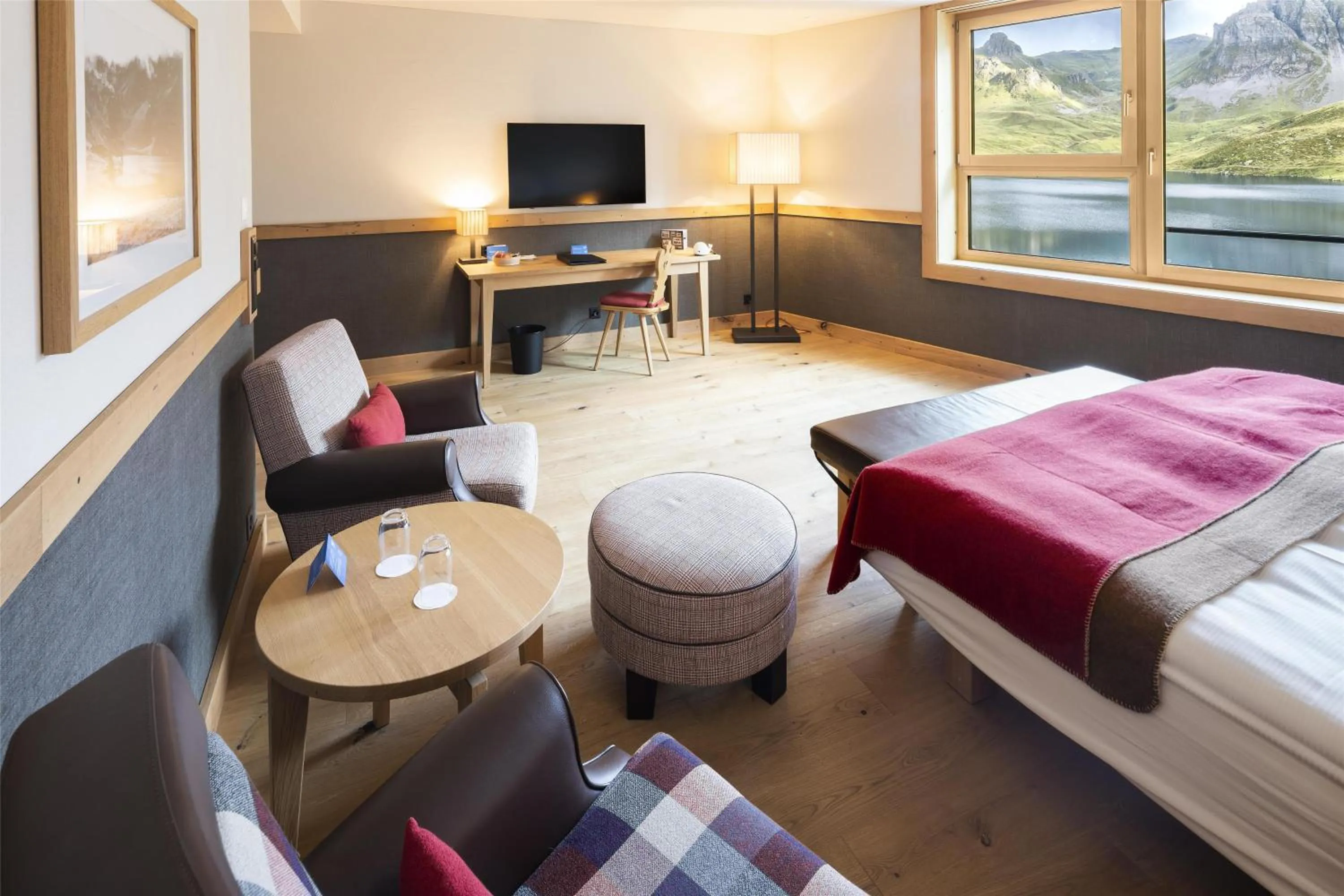 Bedroom, Bed in Frutt Mountain Resort