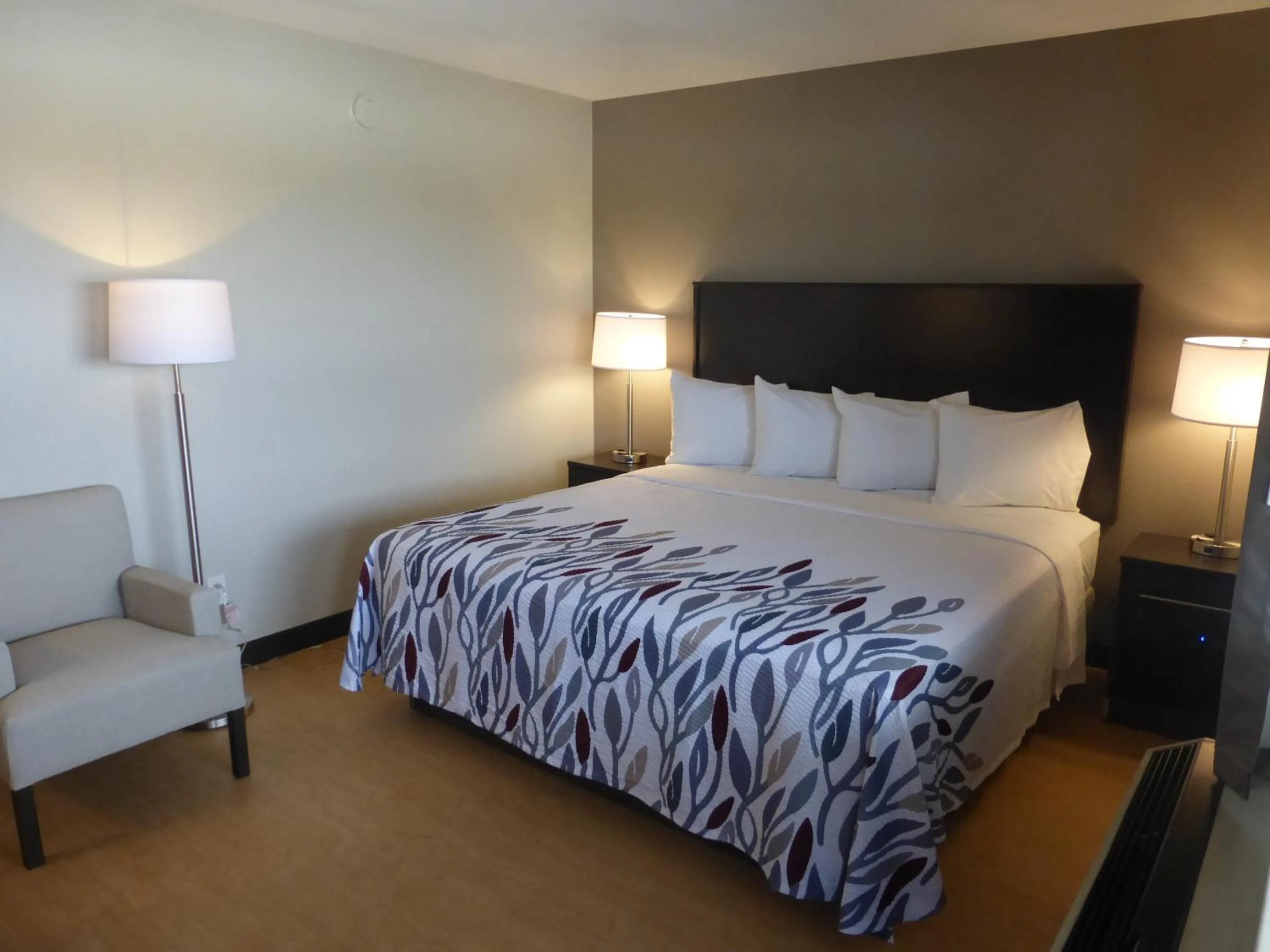 Photo of the whole room, Bed in Red Roof Inn Somerset, PA