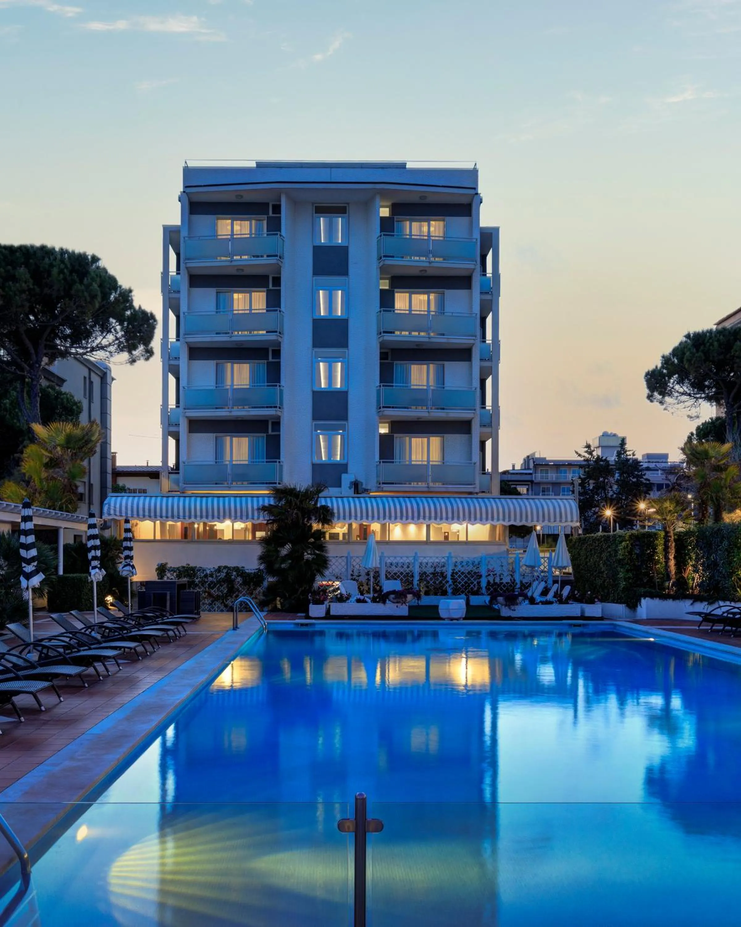 Property building in Hotel Delle Rose