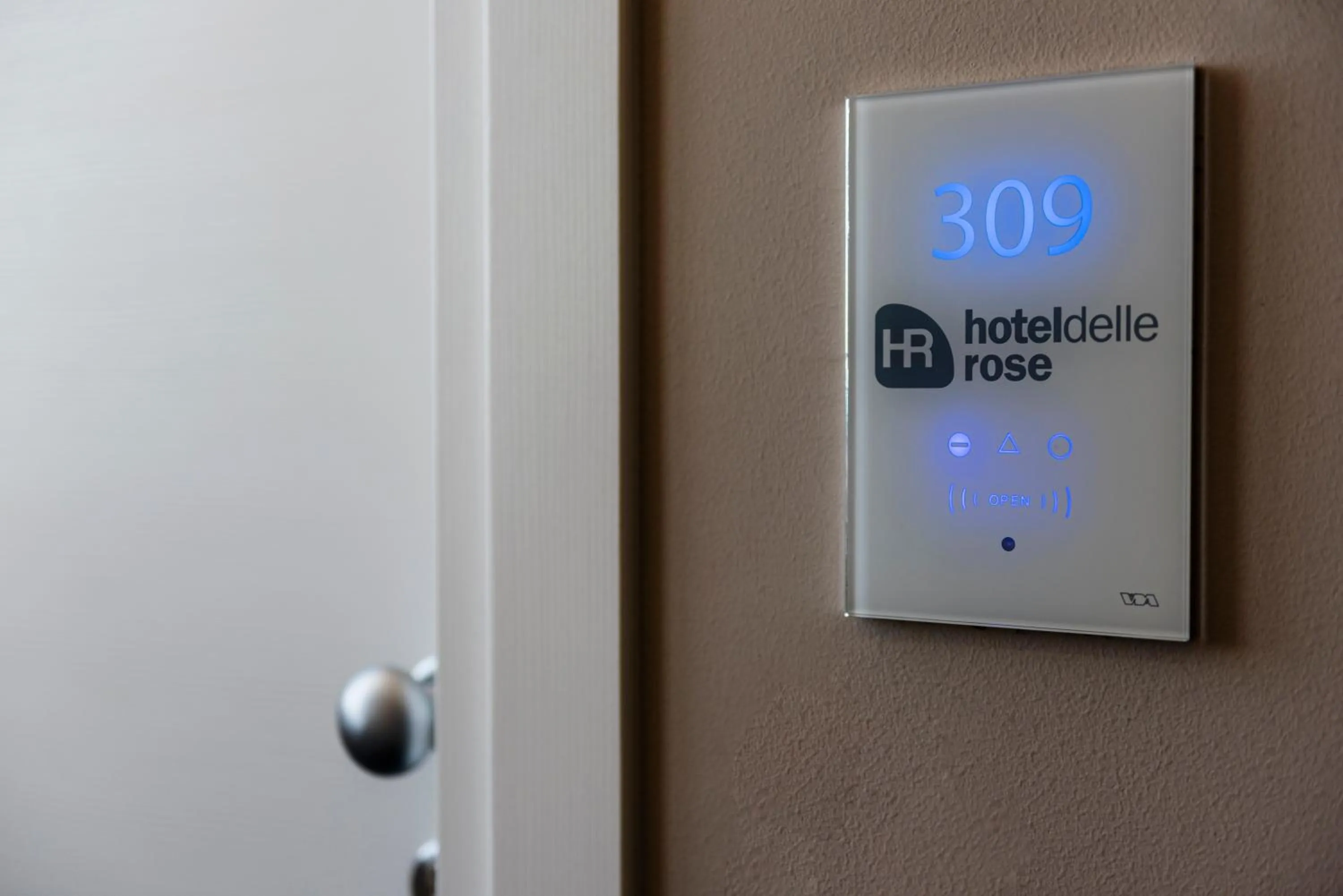 Decorative detail in Hotel Delle Rose