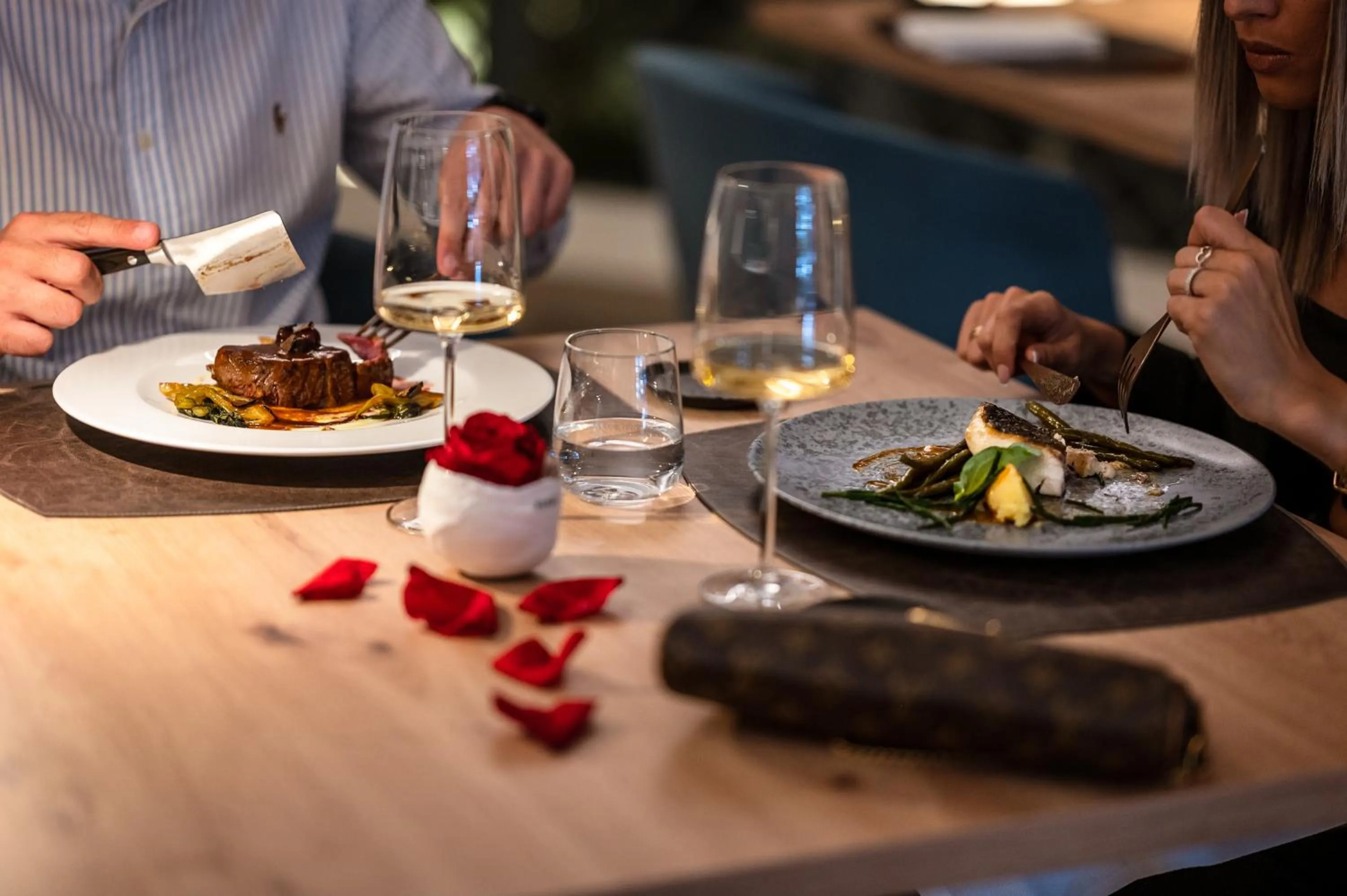 Restaurant/places to eat in Hotel Delle Rose