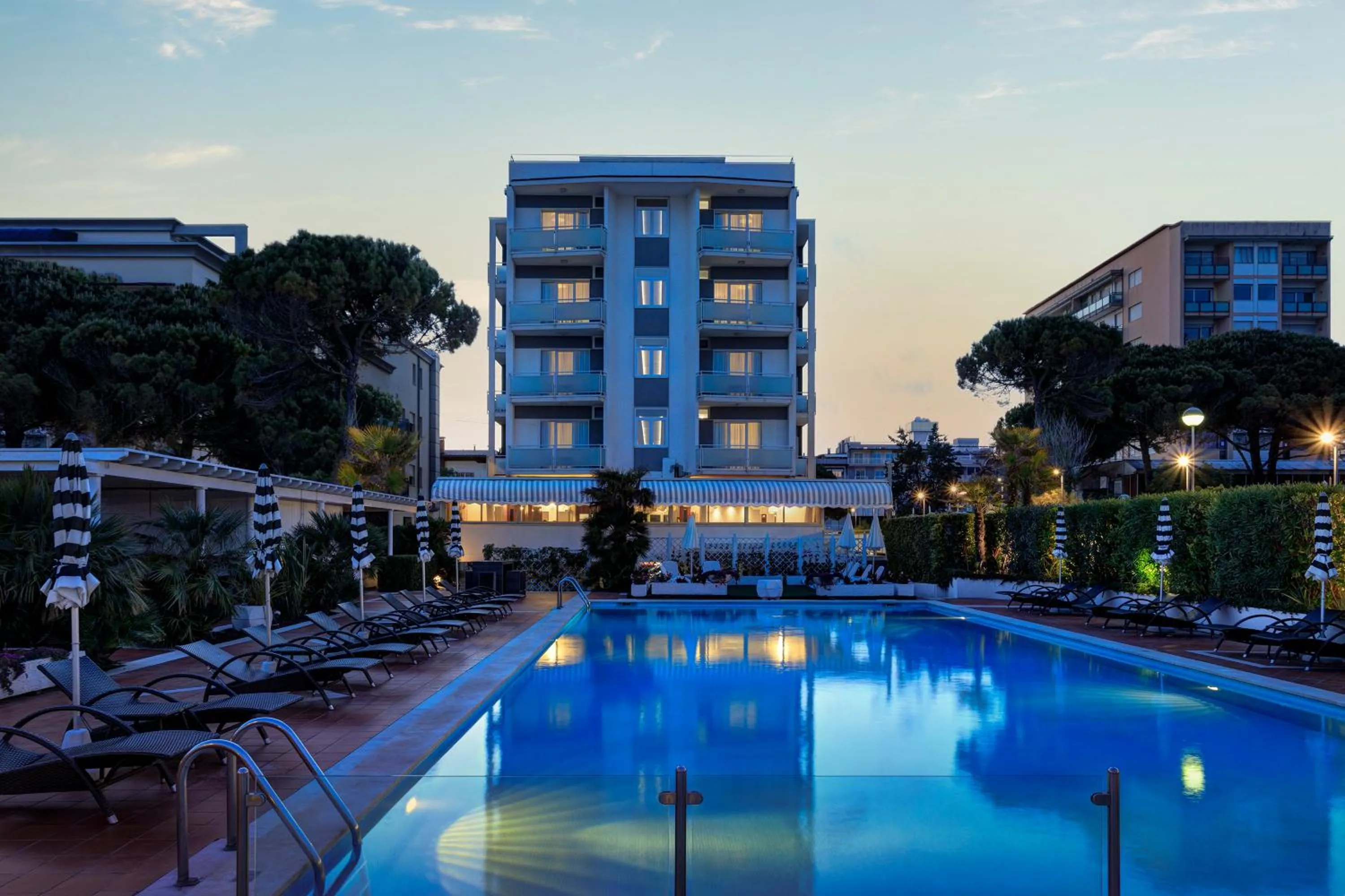 Property building in Hotel Delle Rose