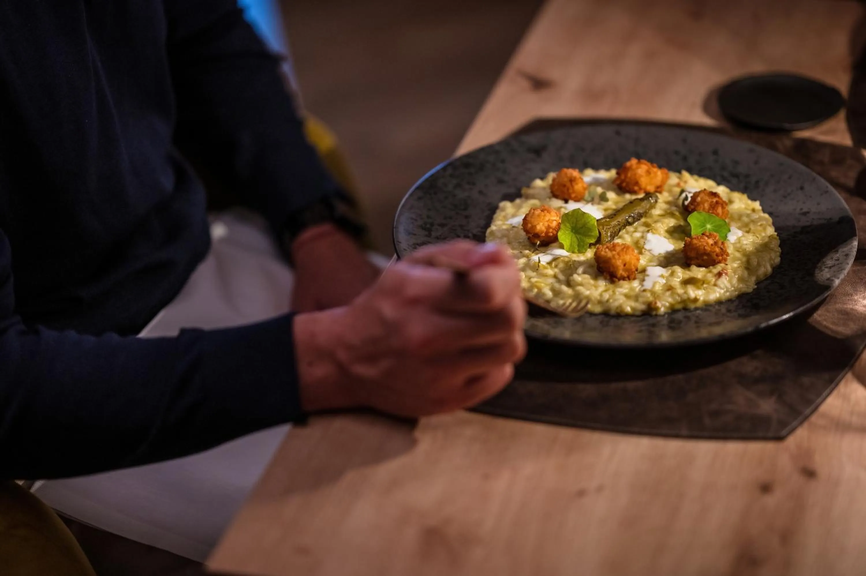 Restaurant/places to eat in Hotel Delle Rose