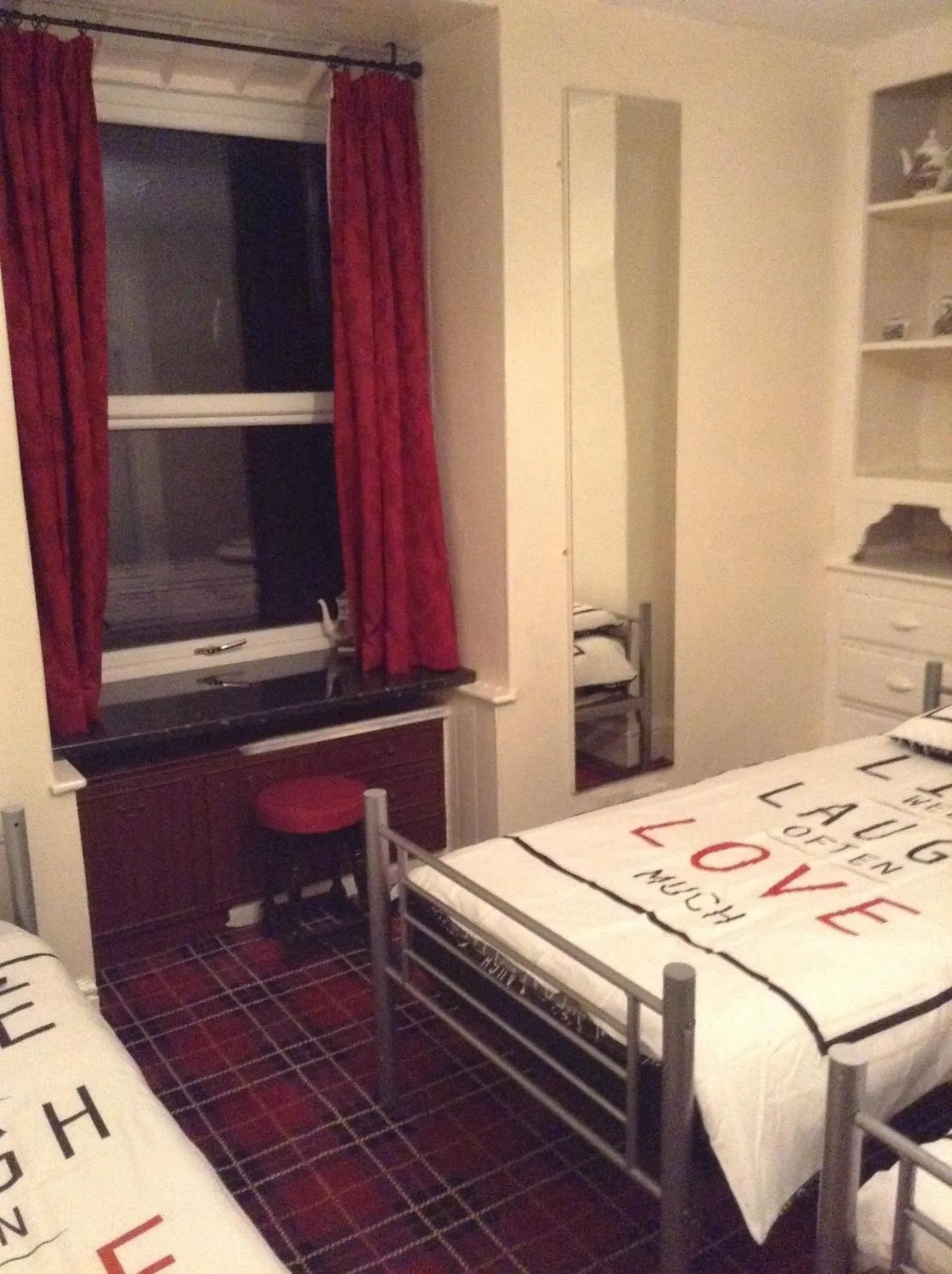 Bed in Victoria Hotel Blackpool