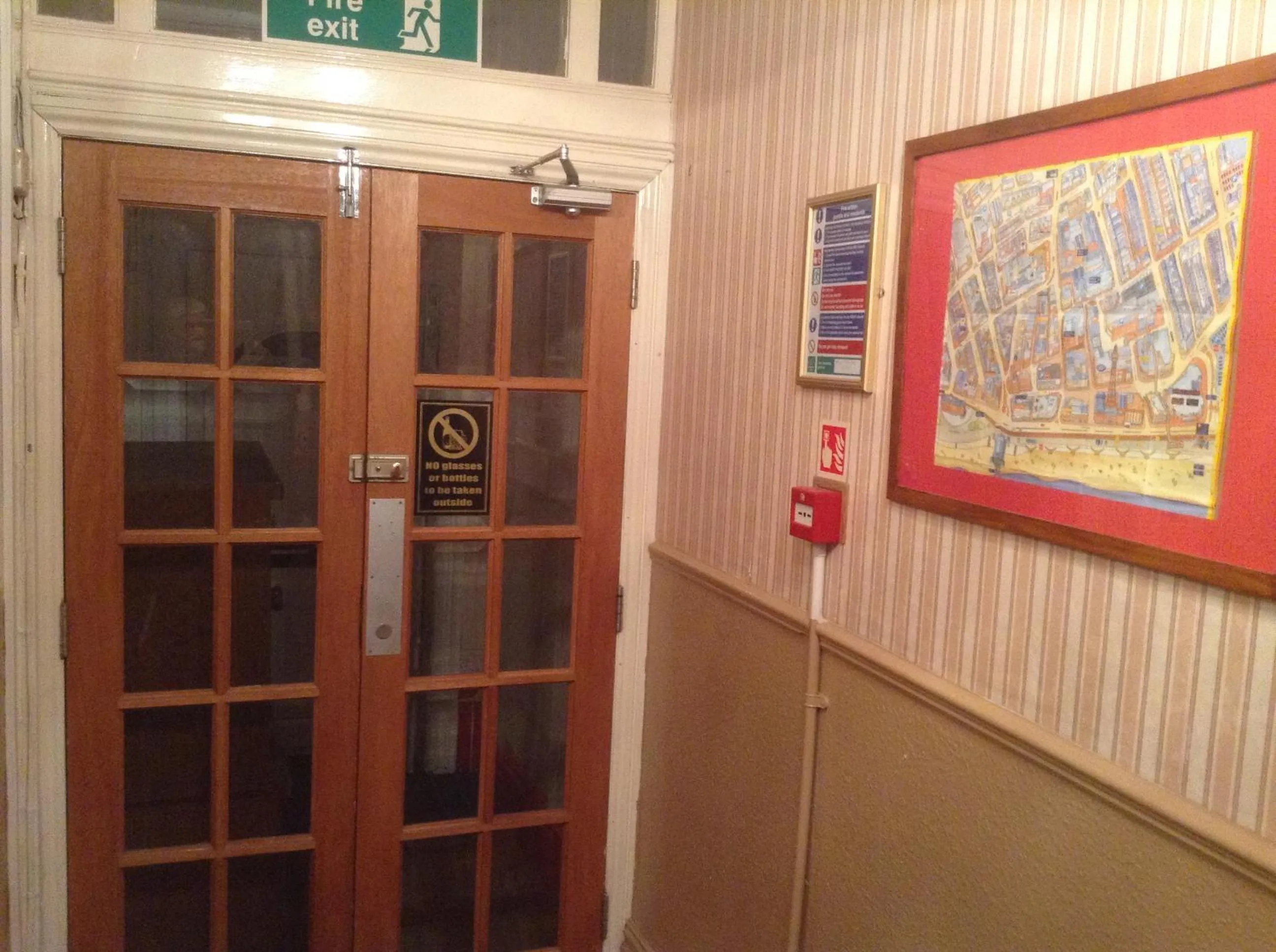 Facade/entrance in Victoria Hotel Blackpool