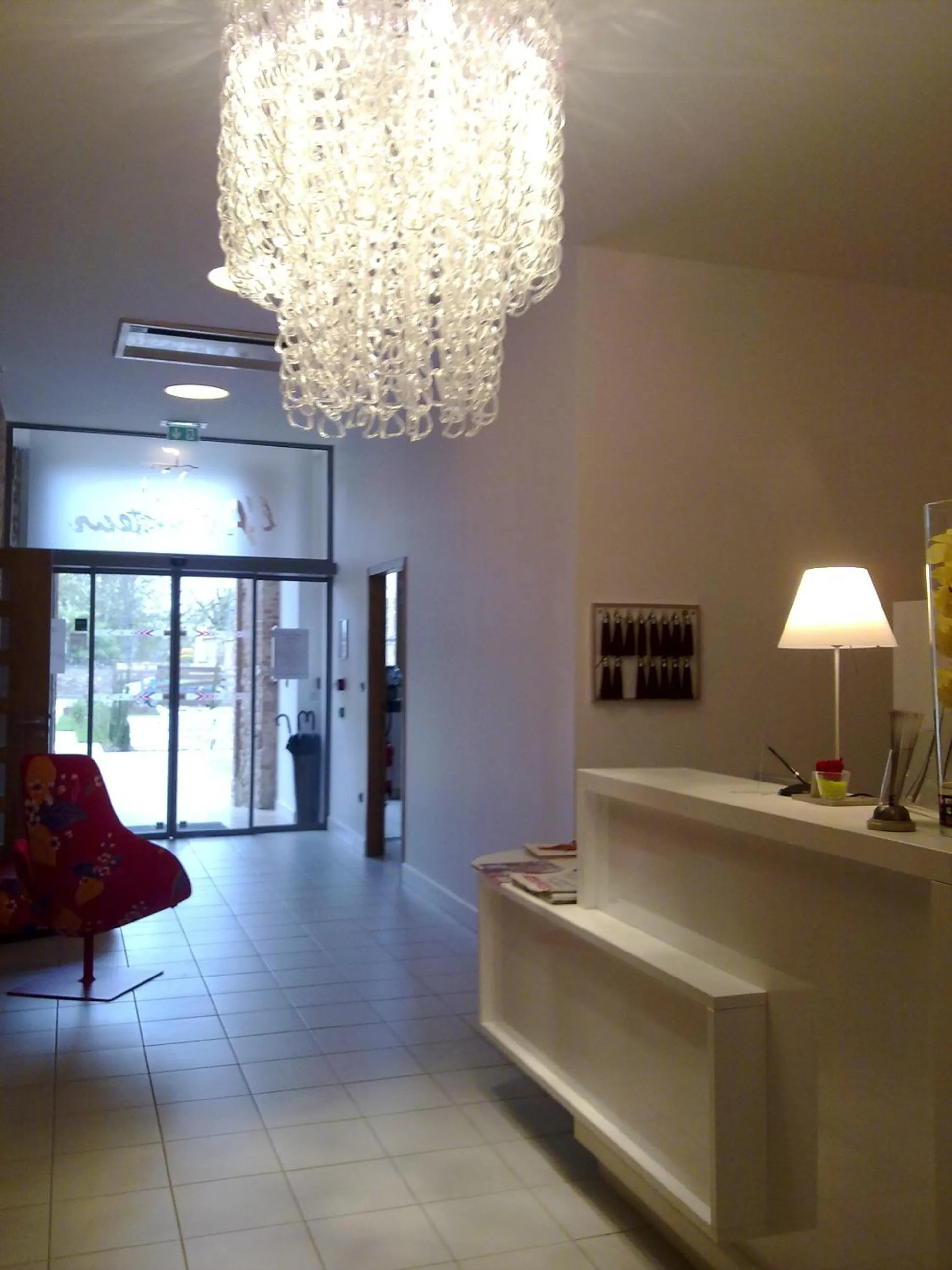 Lobby or reception in L'Armateur