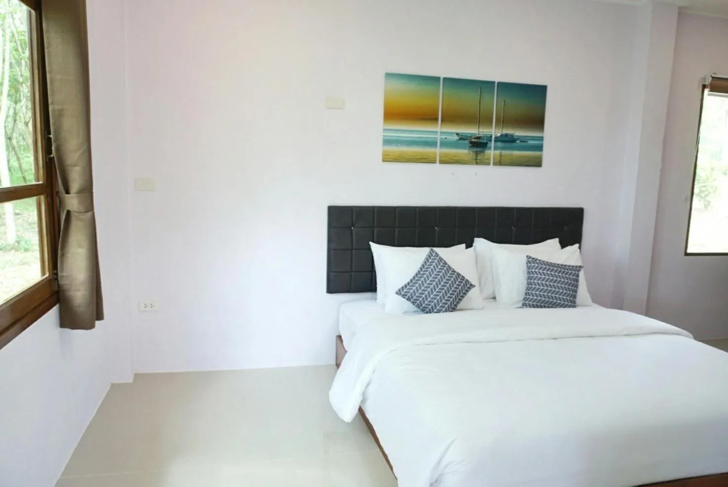 Bedroom, Bed in The Lodge at Koh Kood