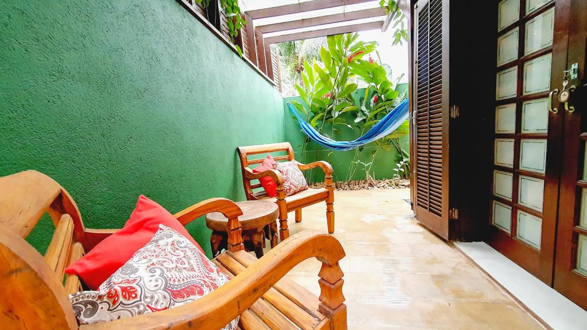 Balcony/Terrace in Pousada Pura Vida Maresias