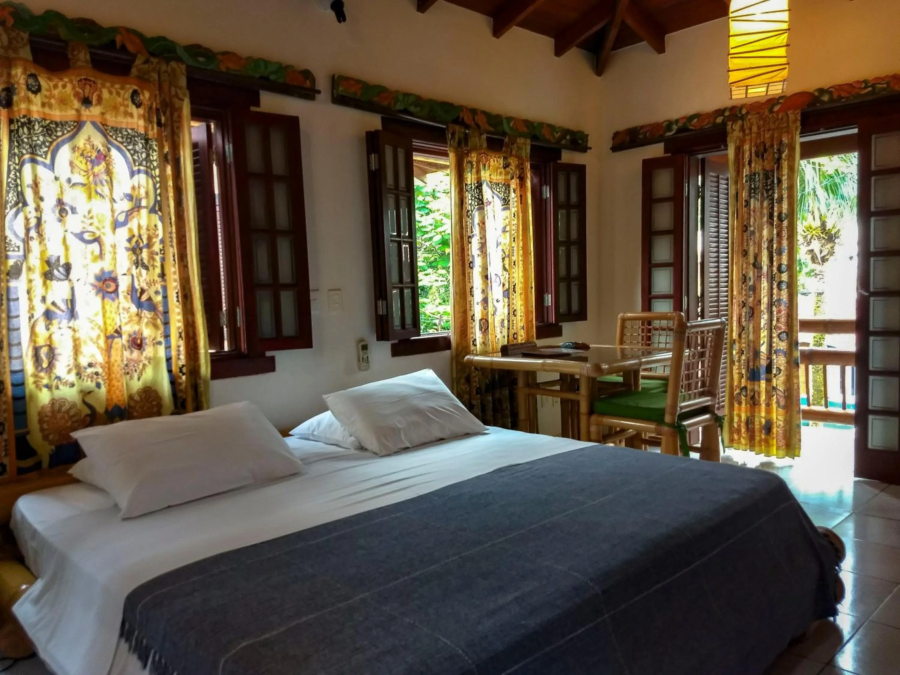Bed in Pousada Pura Vida Maresias