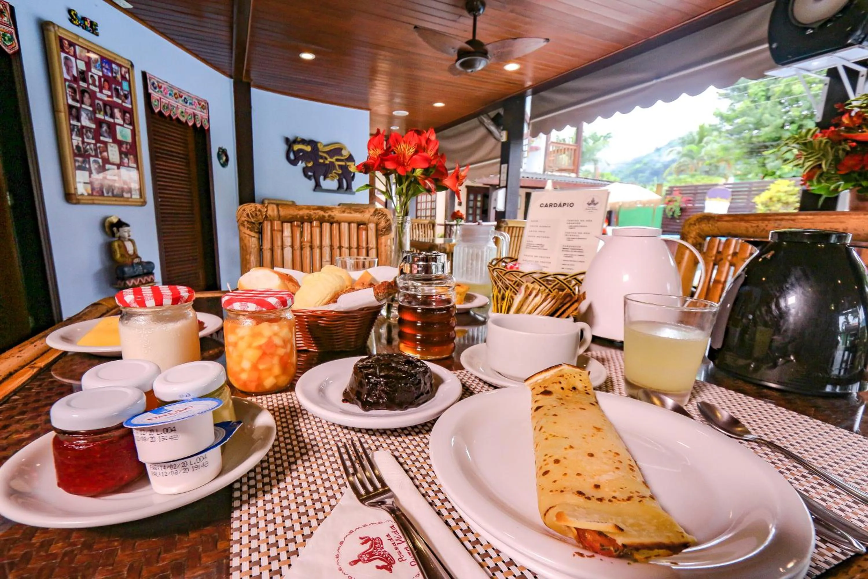Breakfast in Pousada Pura Vida Maresias