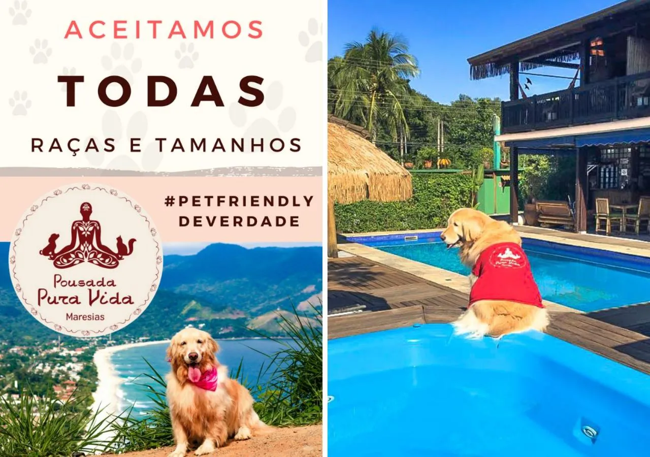 Pets in Pousada Pura Vida Maresias