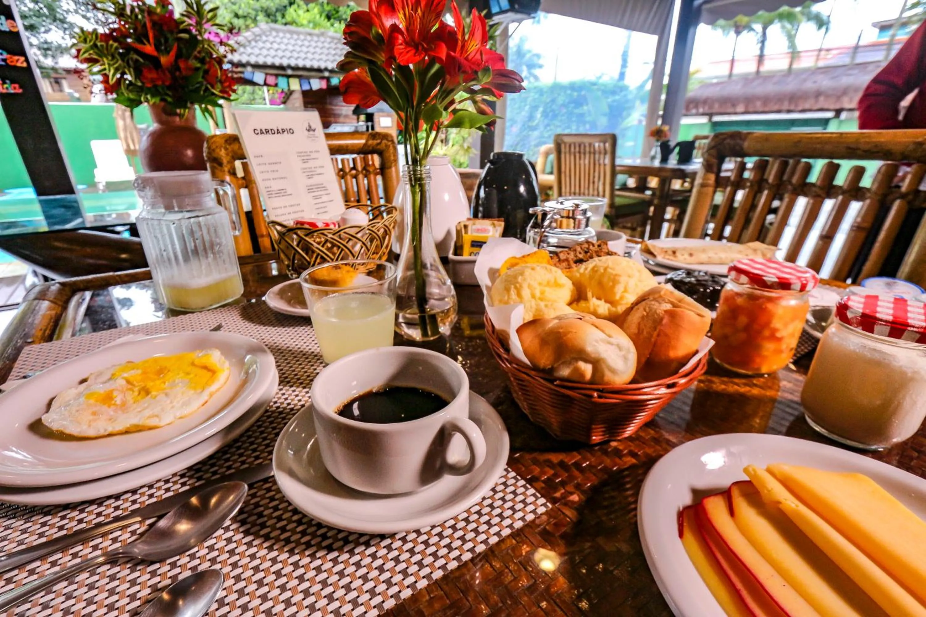 Breakfast in Pousada Pura Vida Maresias