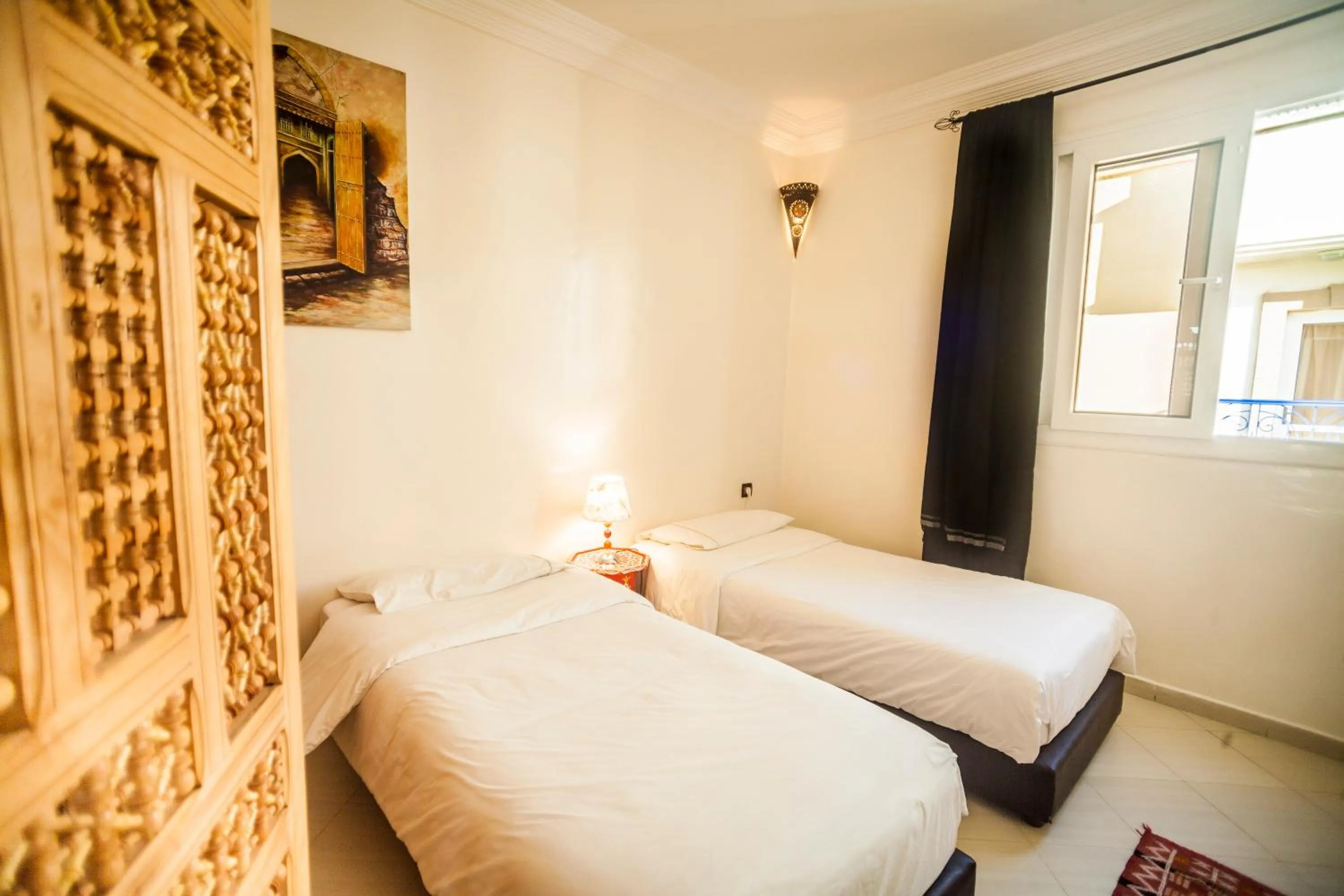 Bed in Résidence Louzani