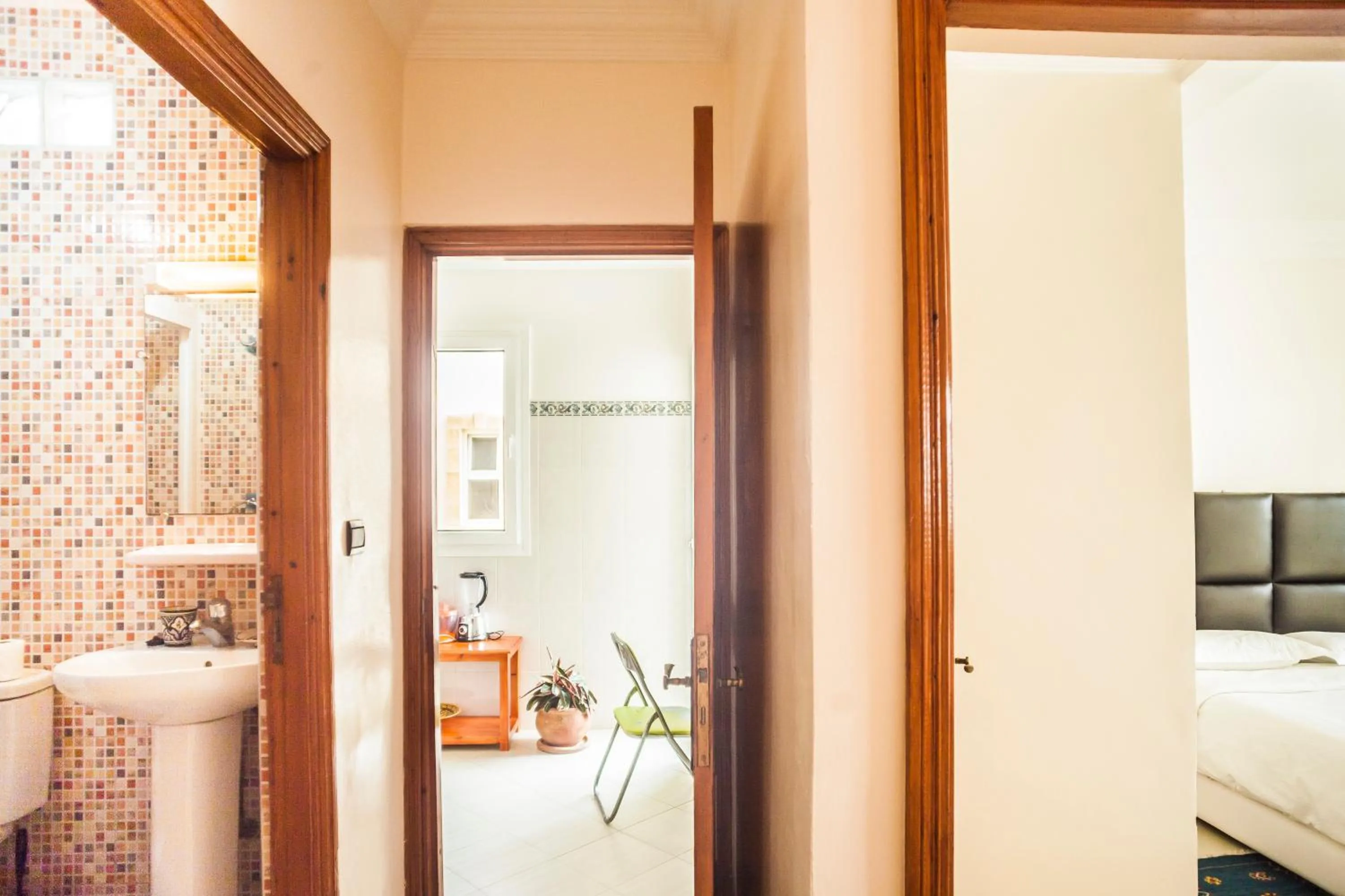 Shower in Résidence Louzani