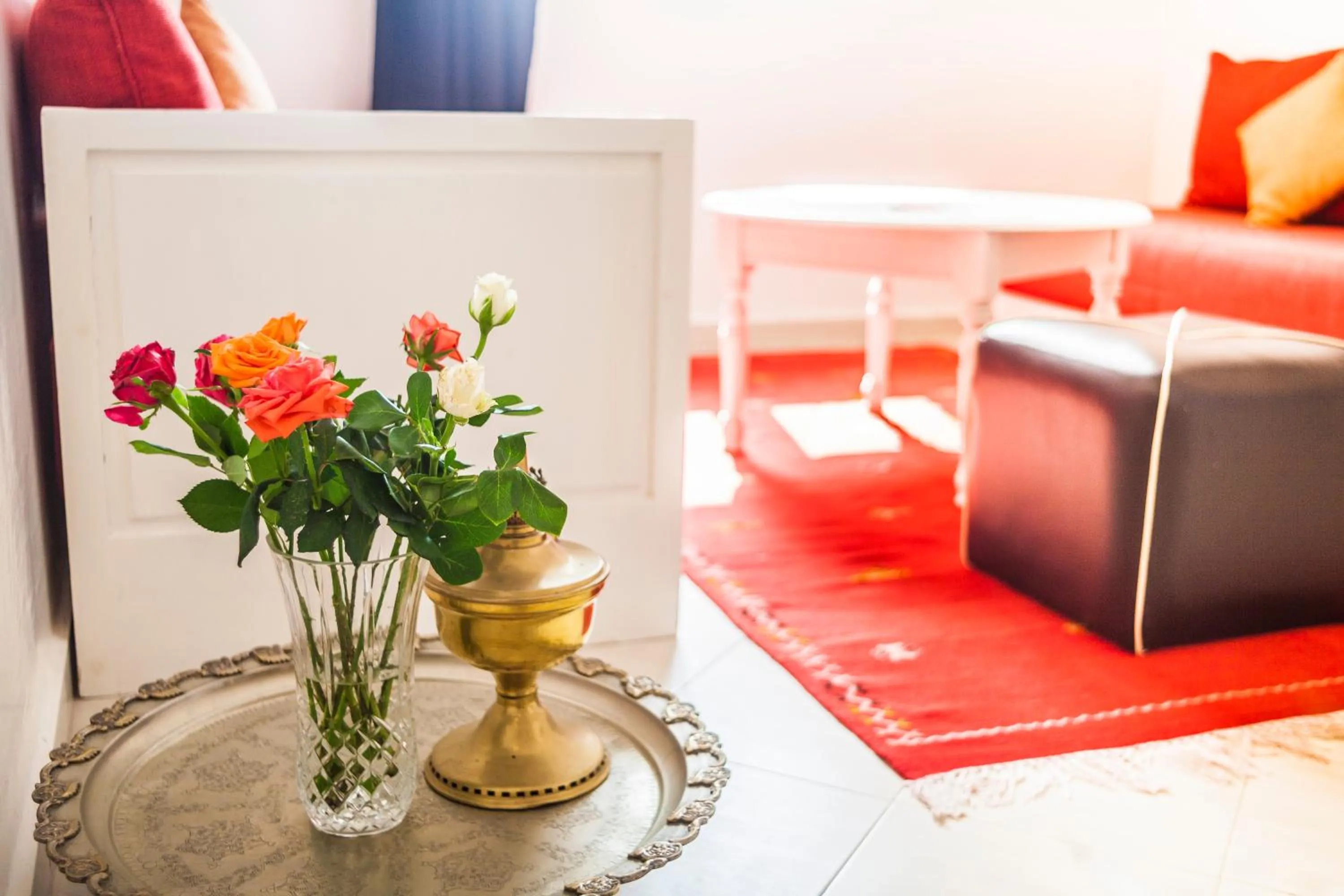 Decorative detail, Bed in Résidence Louzani