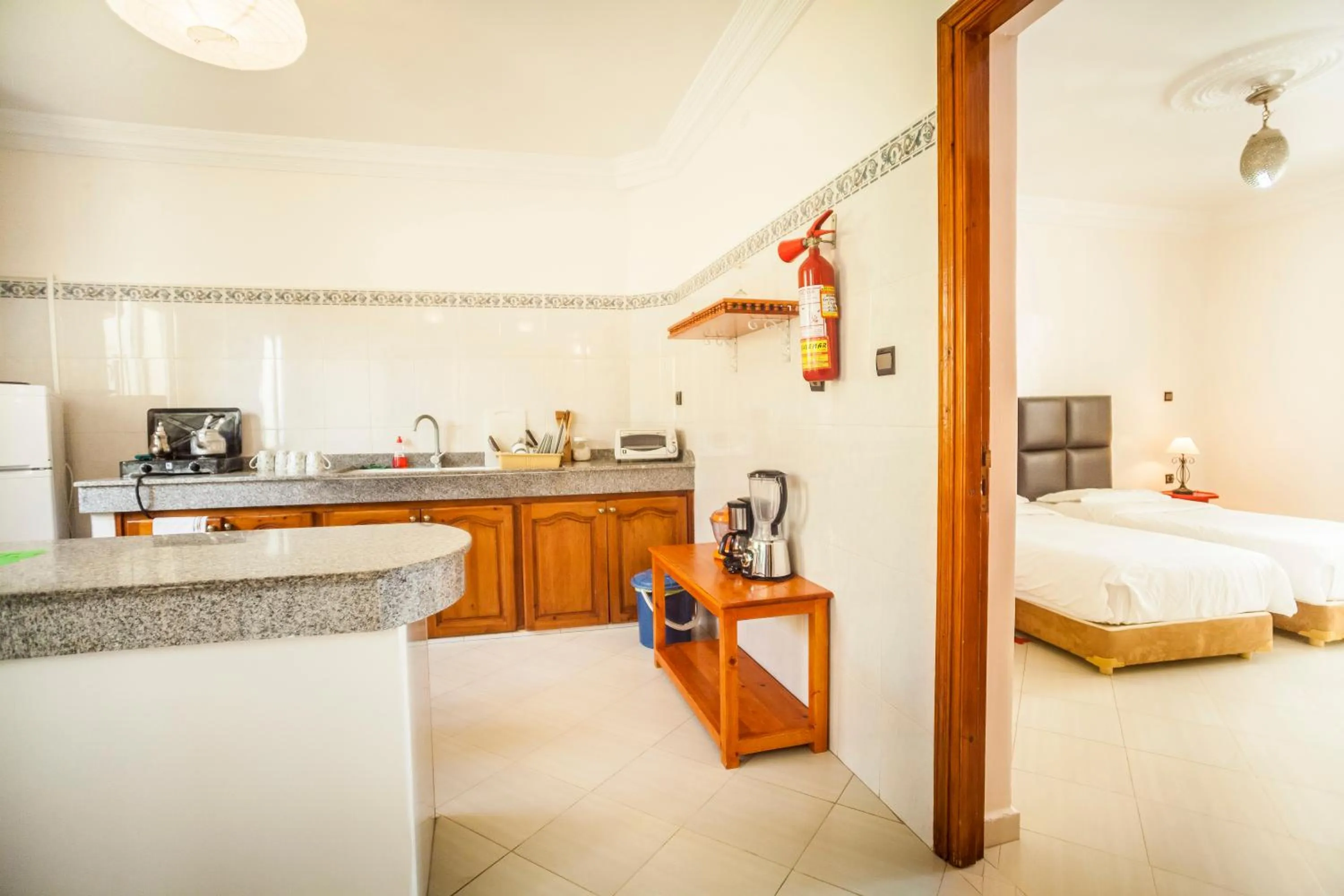 Bed in Résidence Louzani