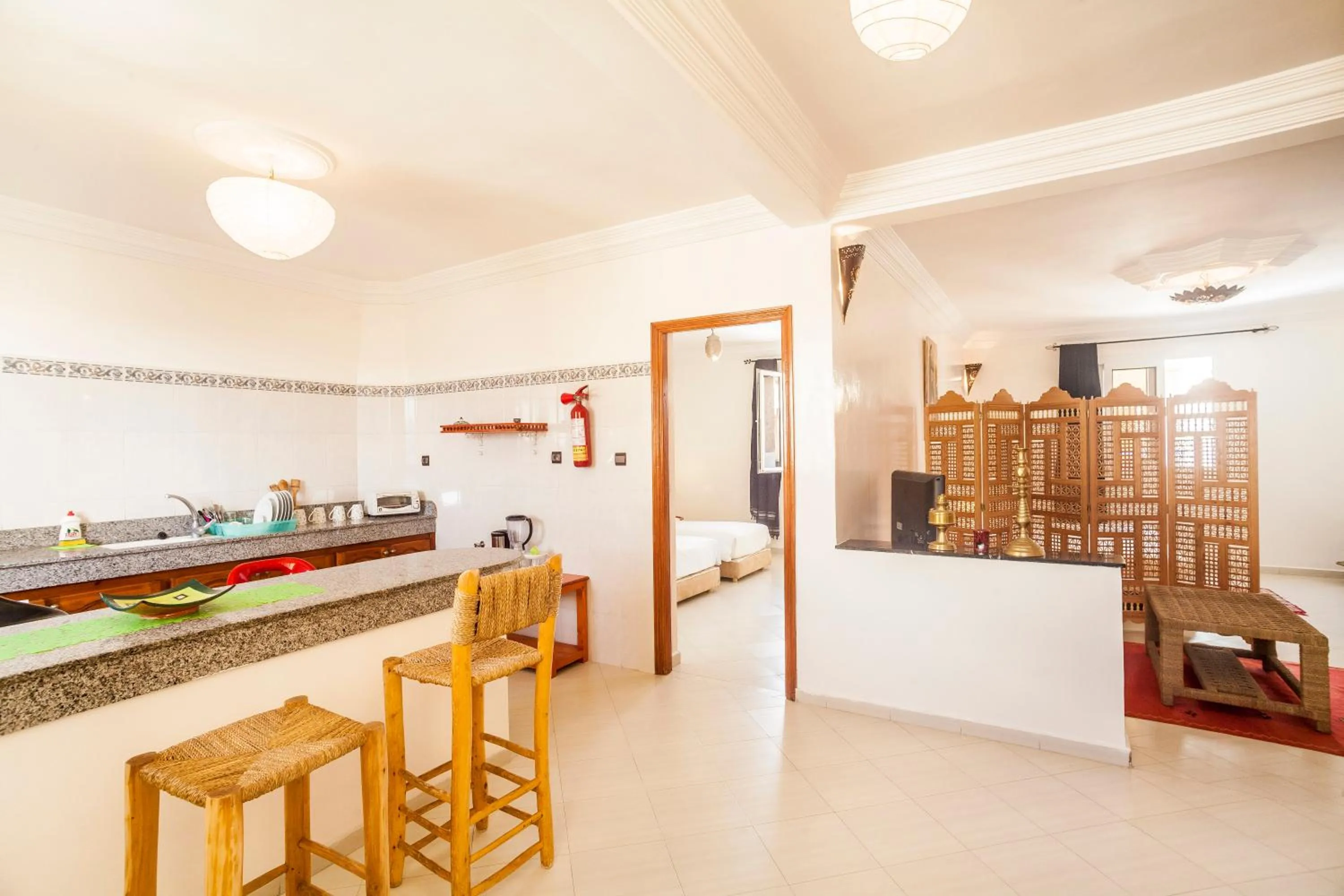 TV and multimedia in Résidence Louzani