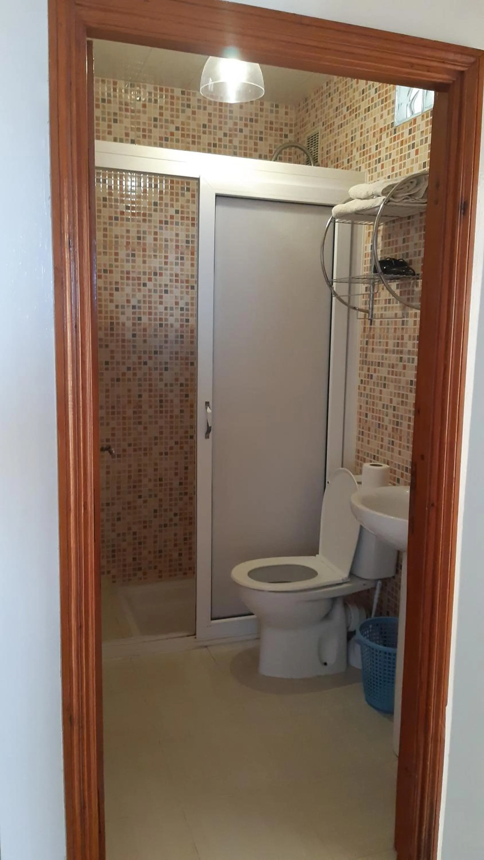 Shower in Résidence Louzani