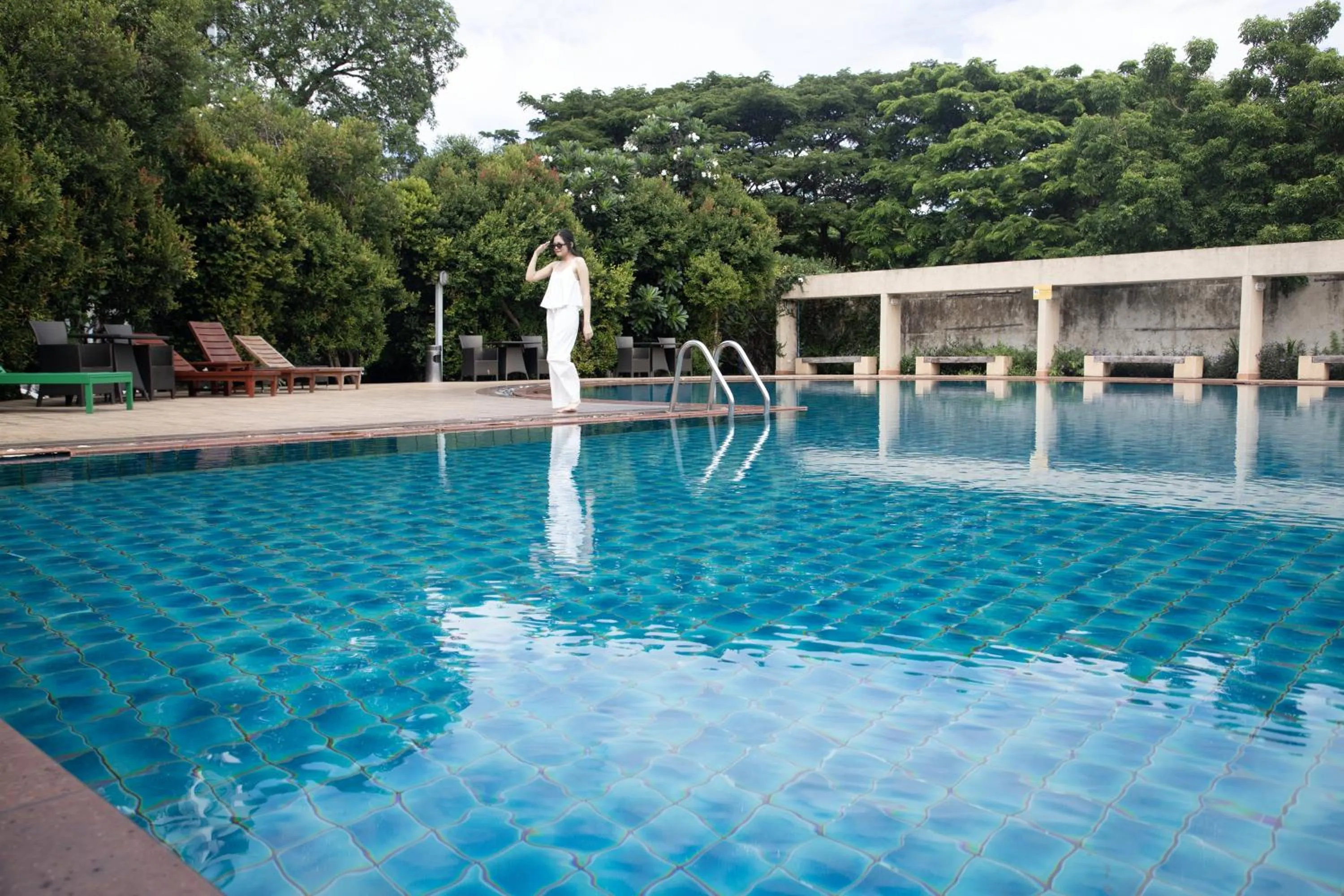 Swimming pool in The Leela Resort & Spa Pattaya